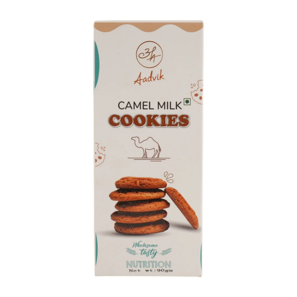 Aadvik Camel Milk Cookies 90g (10 x 9g Each)