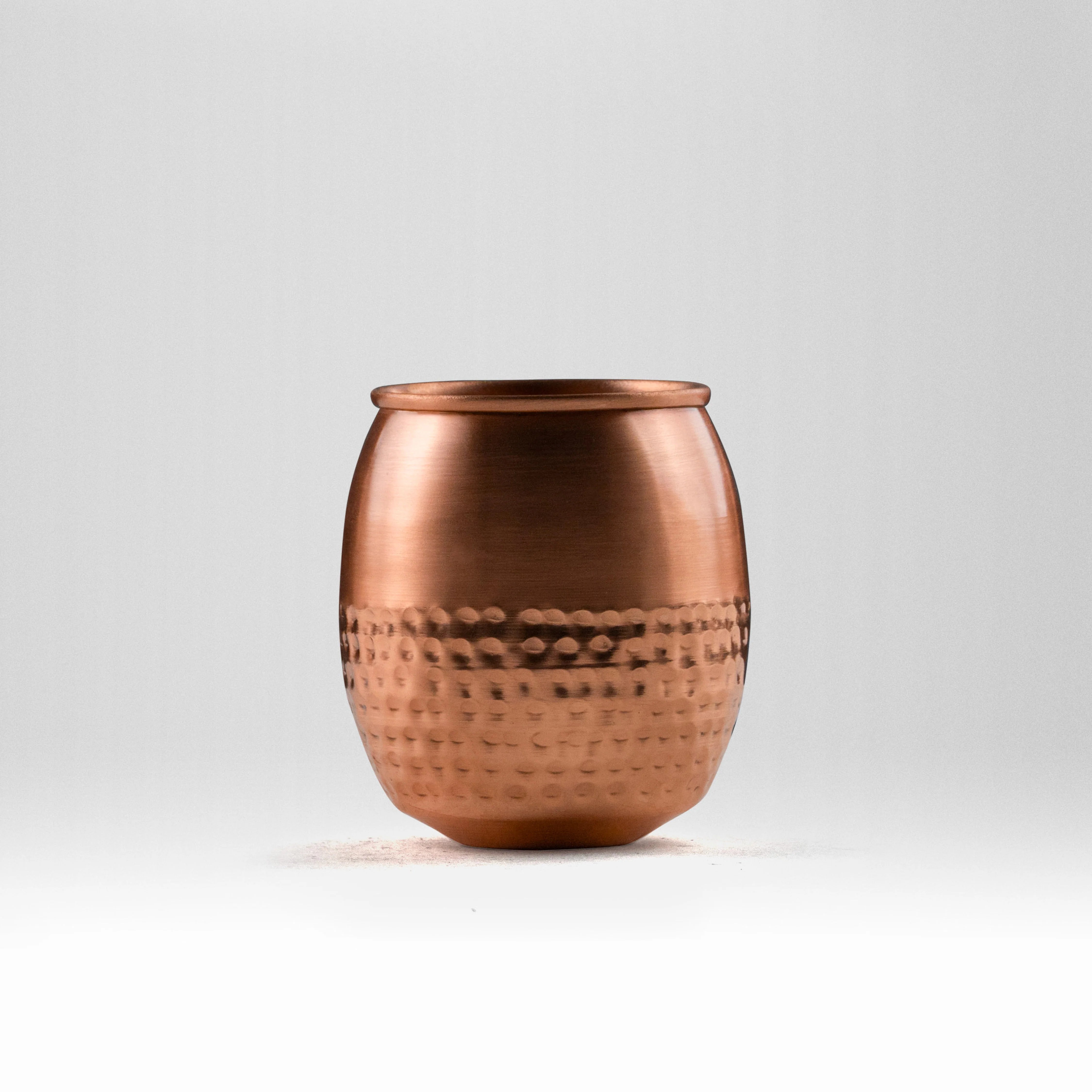 Health Smith Pure Copper Modern Glass - Lacquered for Shine & Protection