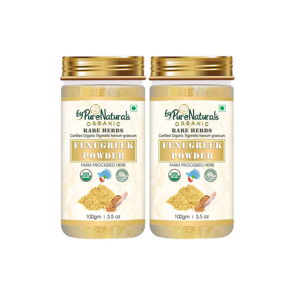 byPureNaturals Organic Fenugreek Powder