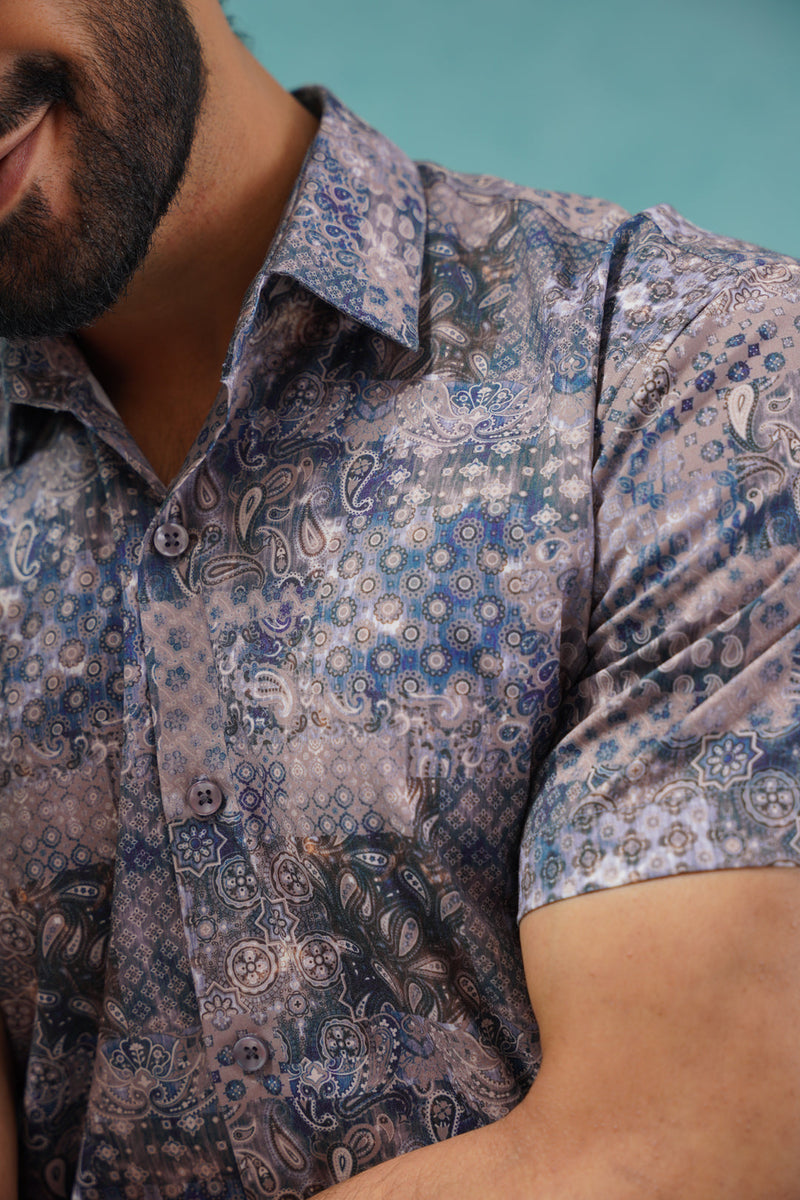 Pejali Printed Casual Shirt