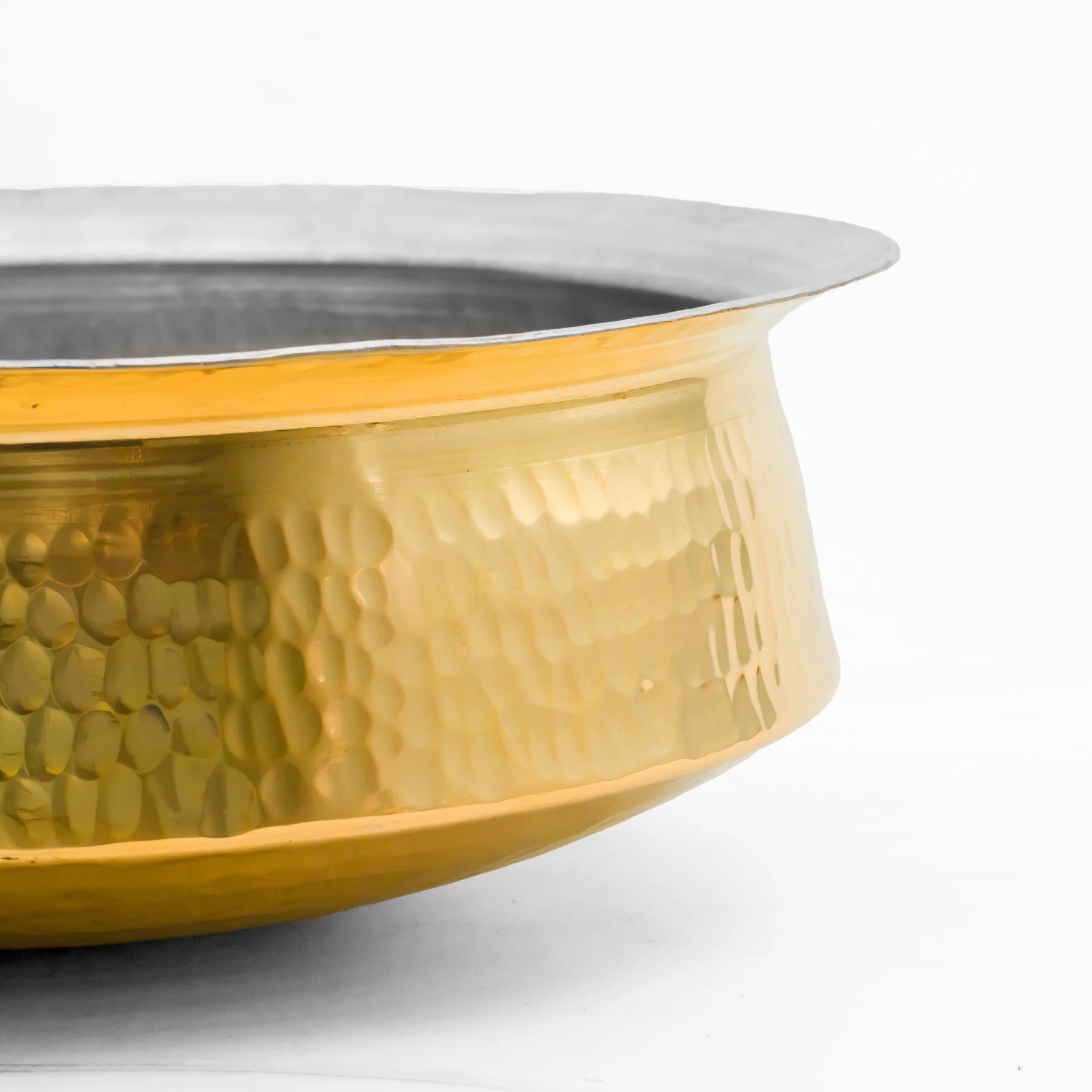 Health Smith Pure Brass Lagan for Cooking – Tin Coated (Kalai)