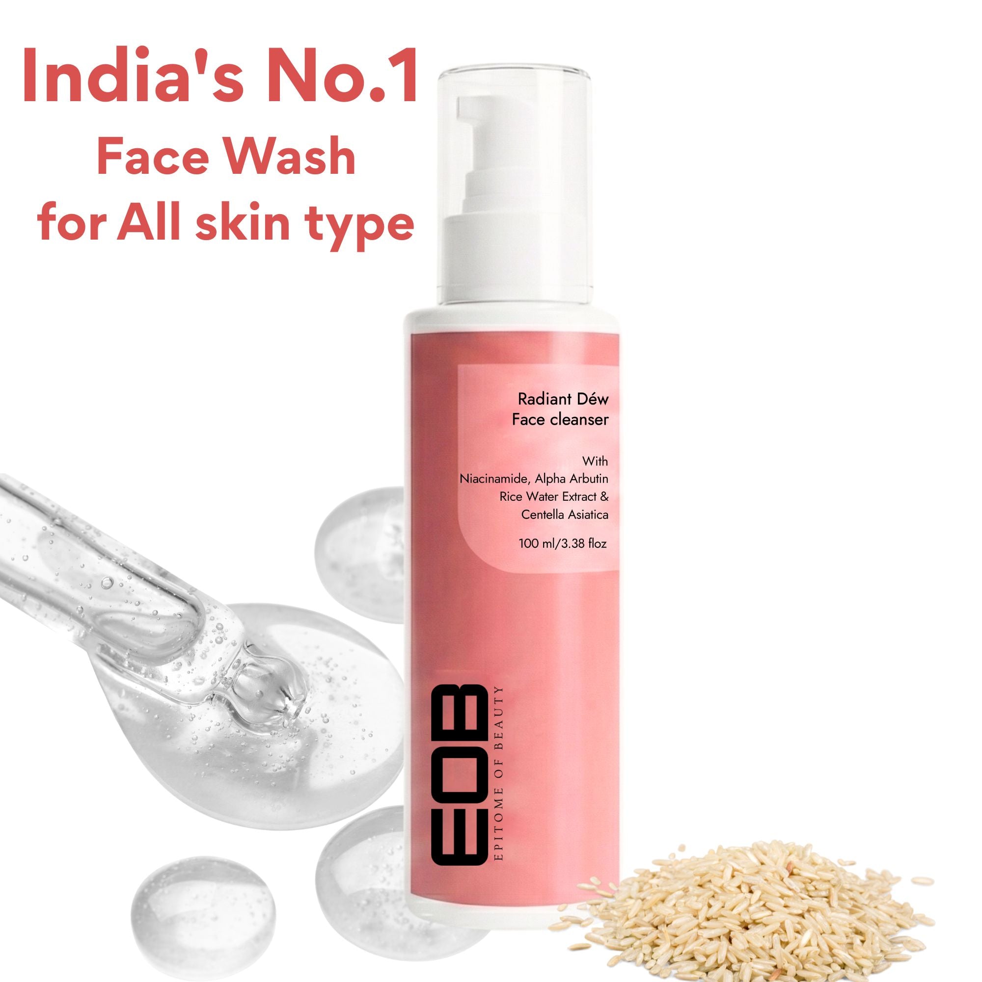 EOB Radiant Dew Face Cleanser