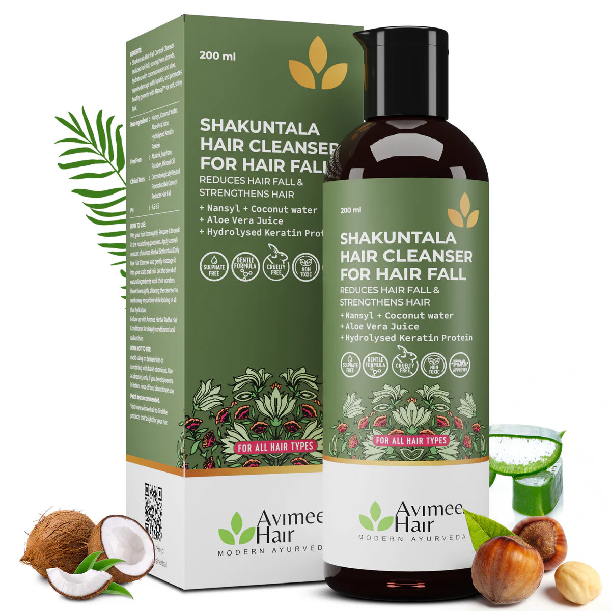 Avimee herbal Shakuntala Hair Fall Control Hair Cleanser