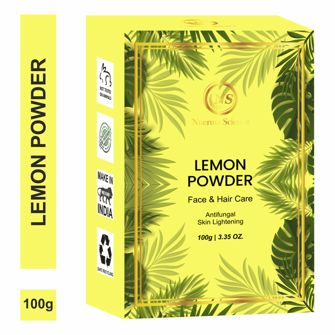 Nuerma Science Lemon Peel Powder For Skin & Hair