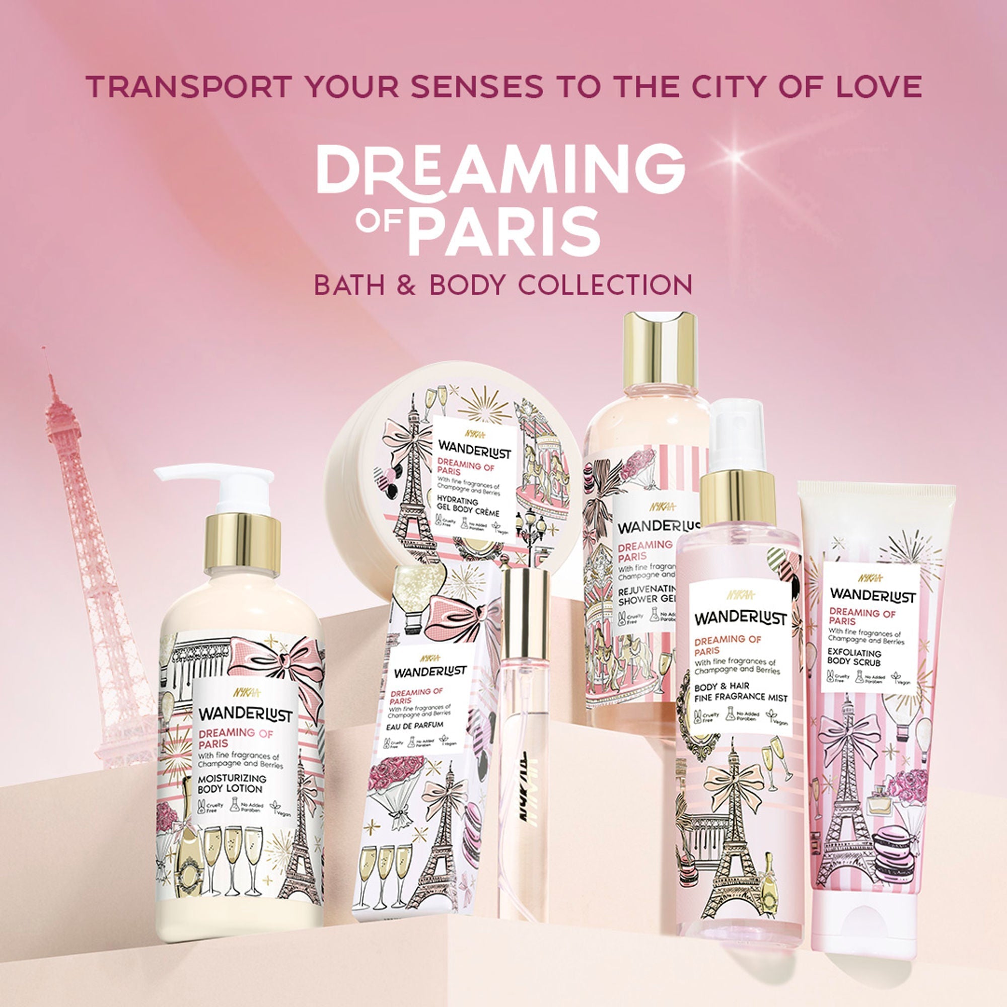 Wanderlust Moisturizing Body Lotion - Dreaming-Of-Paris