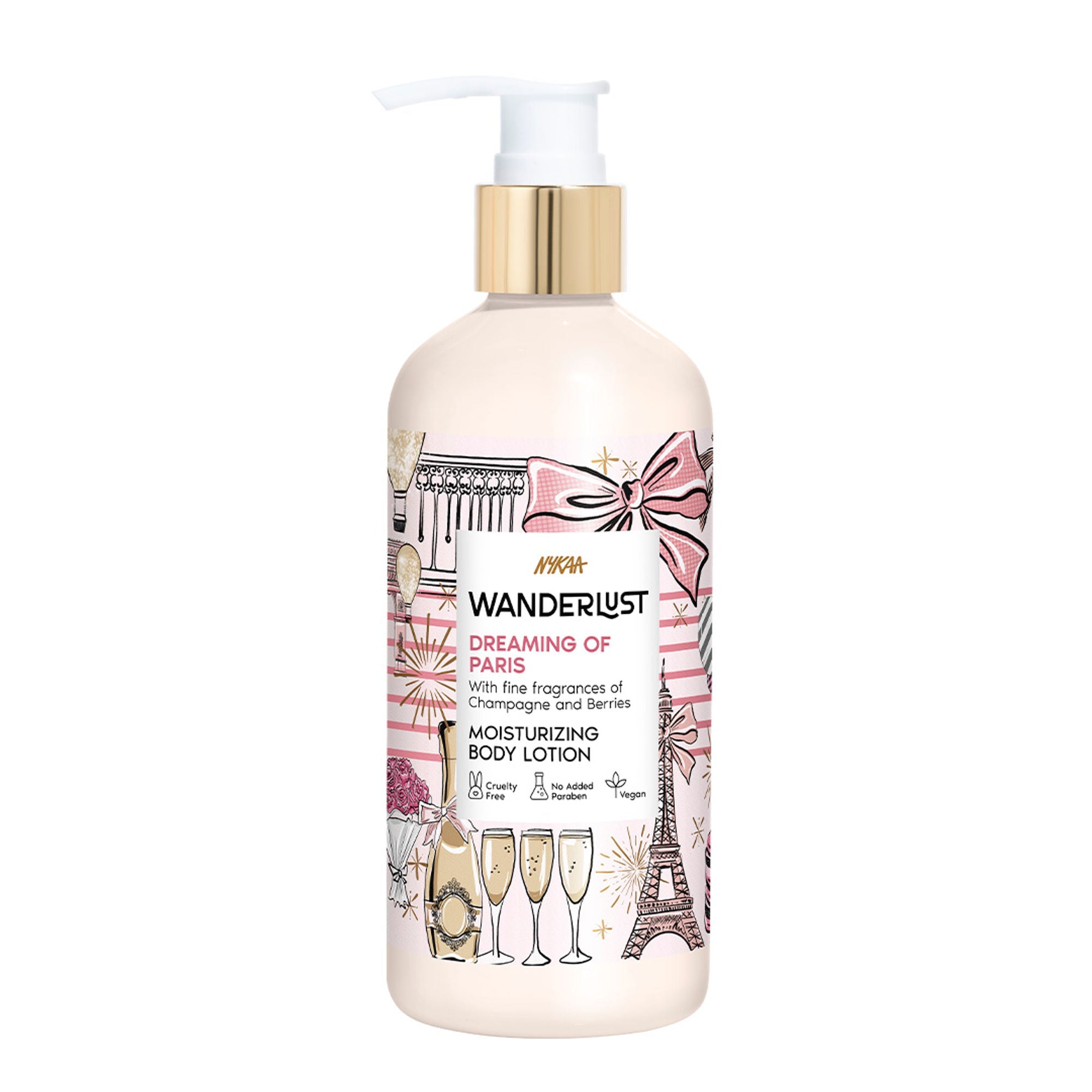 Wanderlust Moisturizing Body Lotion - Dreaming-Of-Paris