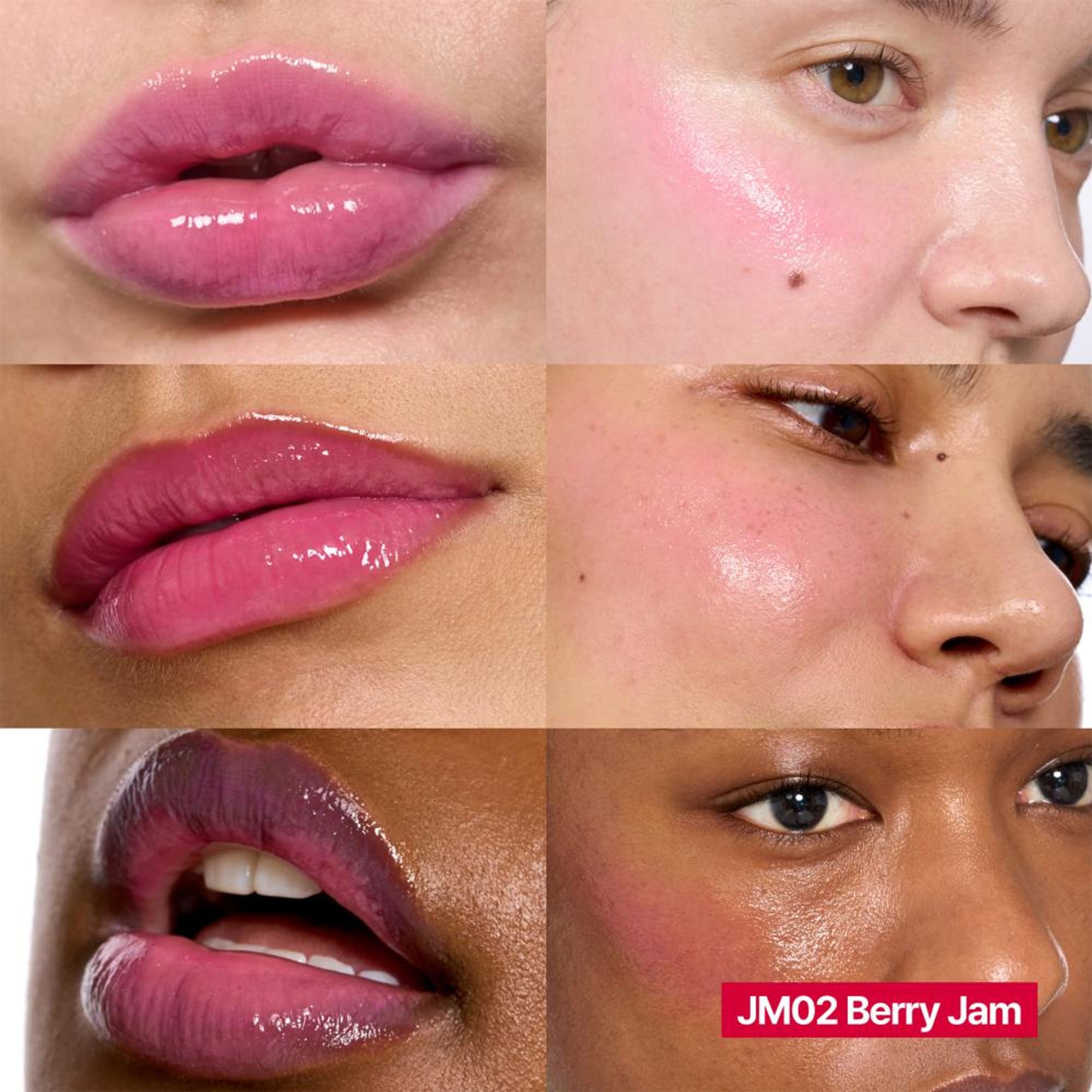 fwee Lip&Cheek Glowy Jelly Pot - JM02 Berry Jam