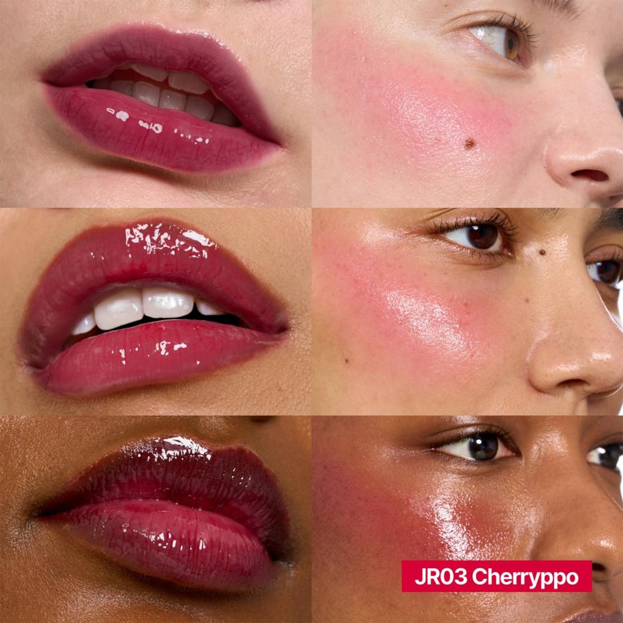 fwee Lip&Cheek Glowy Jelly Pot - JR03 Cherryppo