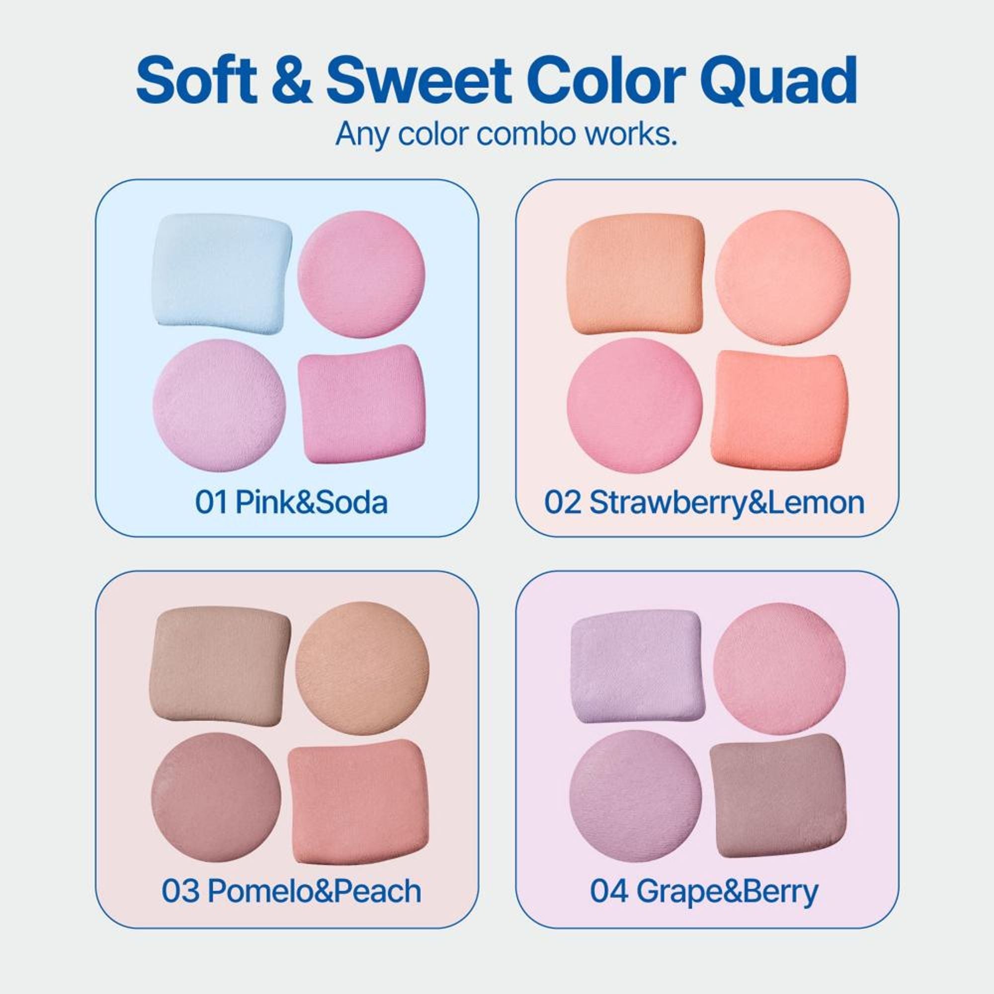 fwee Pocket Cheek Palette - CP01 PinkNSoda