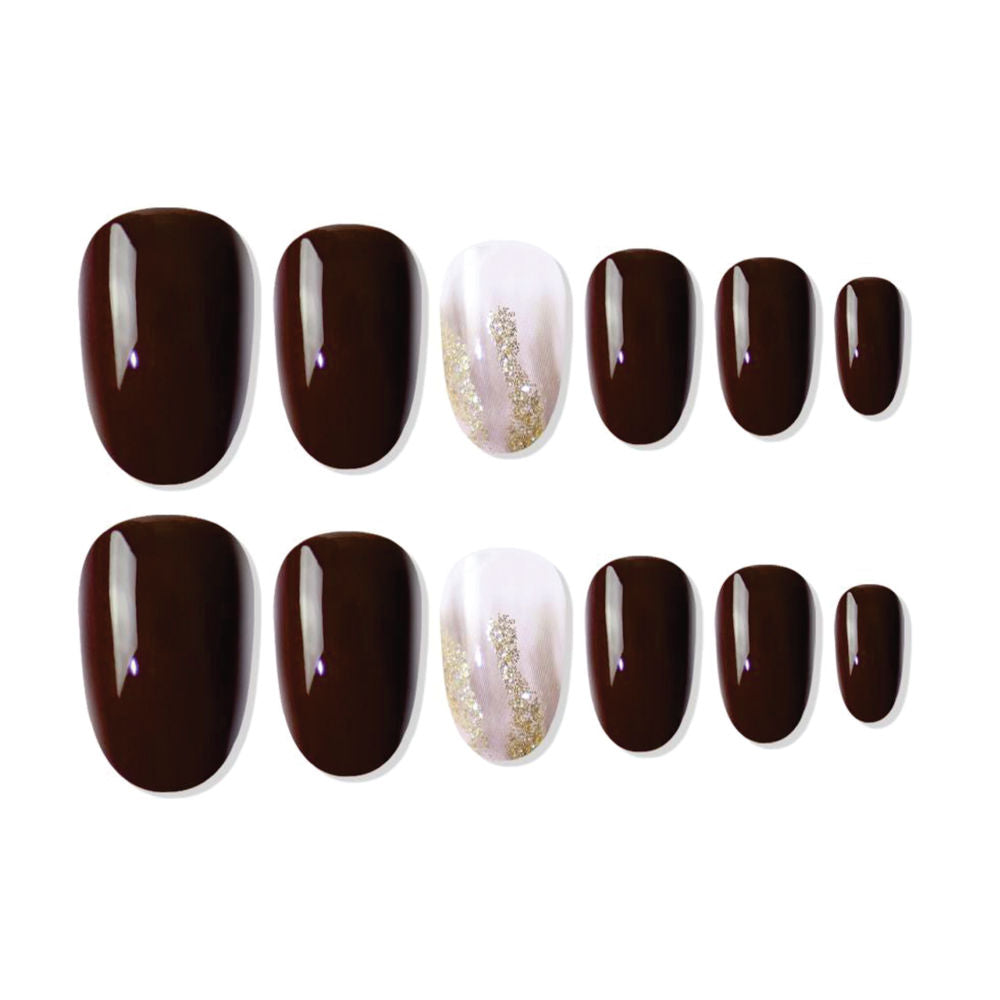 Shills Professional Reusable Press On Nails Oval - SPN702
