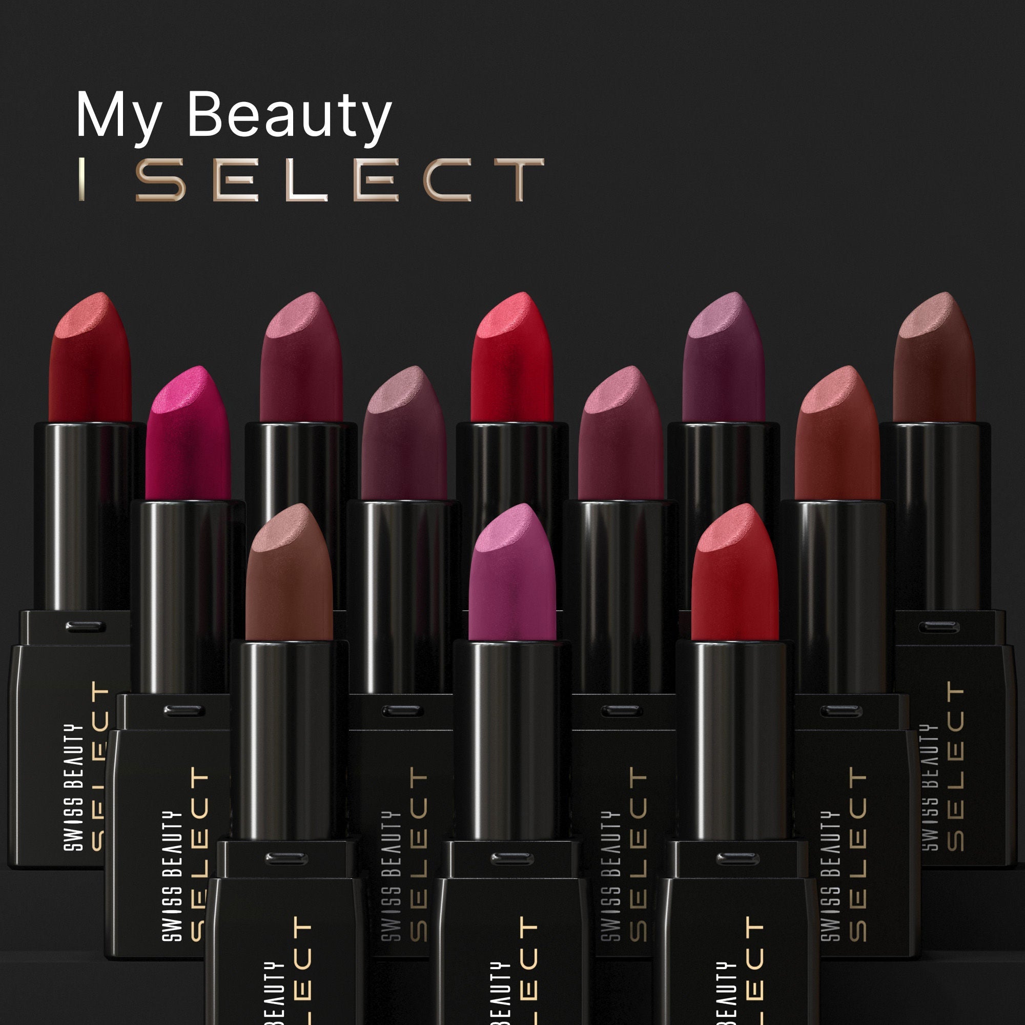 Swiss Beauty Select Dare To Matte Lipstick - 12 Red Lounge