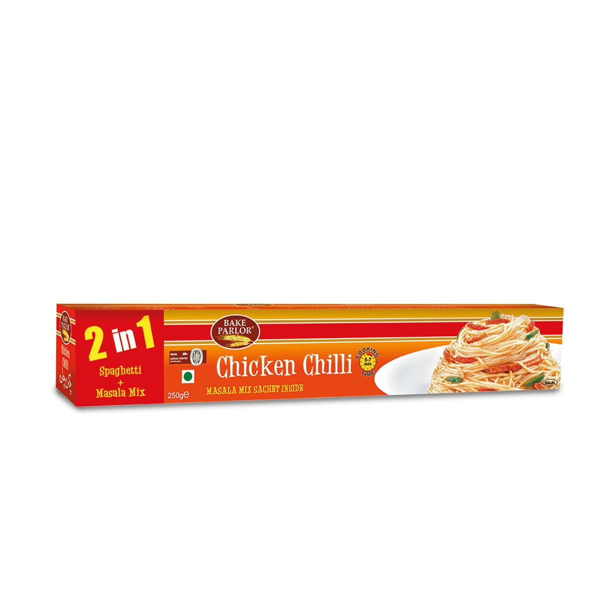 Bake Parlor Chicken Chilli Spaghetti + Masala Mix 250g