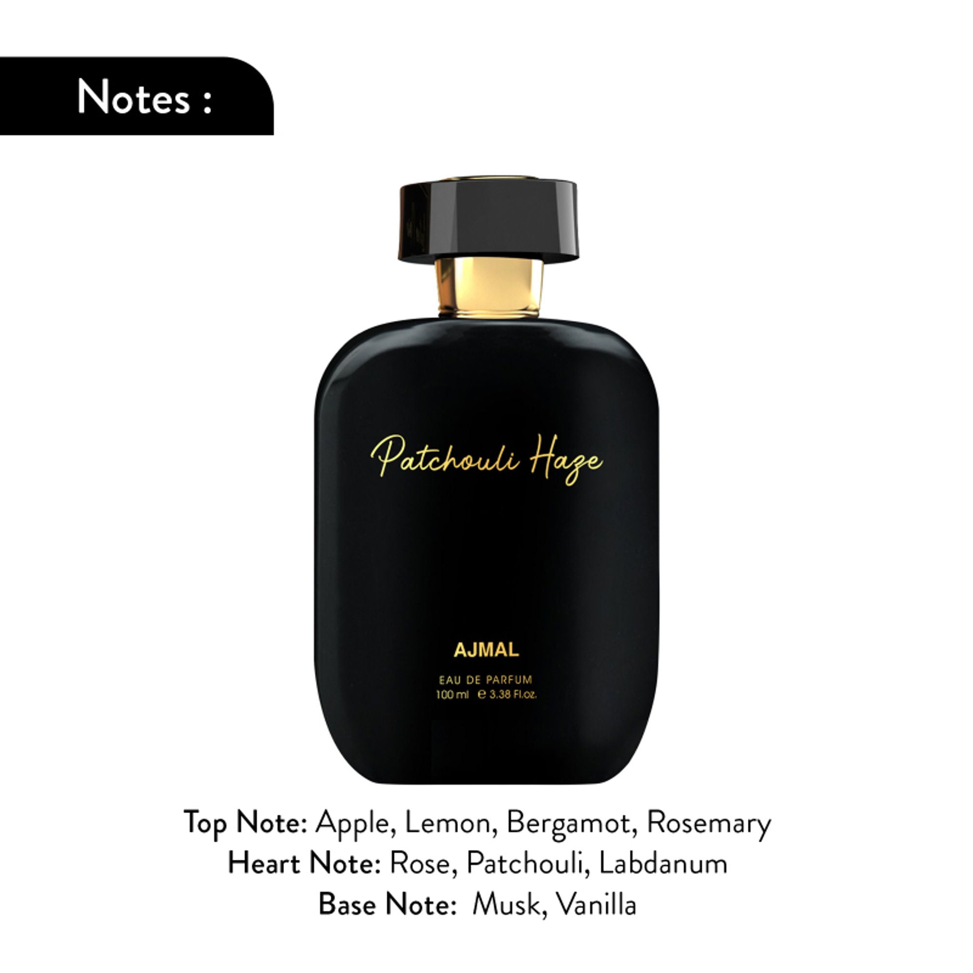 Ajmal India Artisan Patchouli Haze Exquisite Handpicked Luxury Perfume