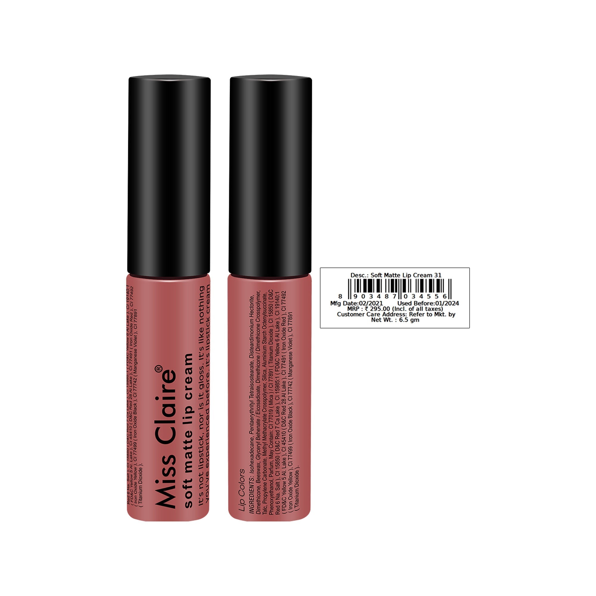 Miss Claire Soft Matte Lip Cream - 31