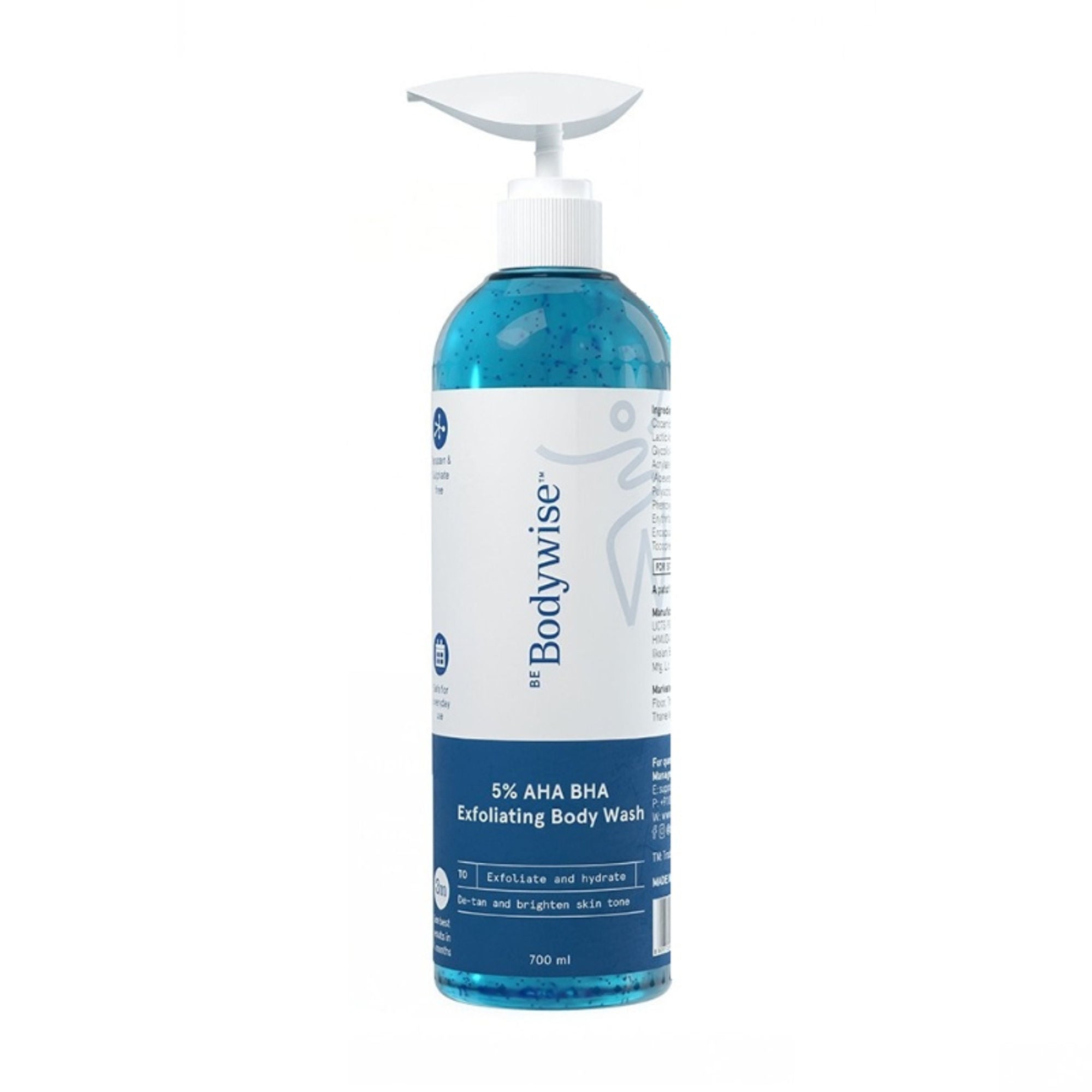 BeBodywise 5% AHA BHA Exfoliating Body Wash