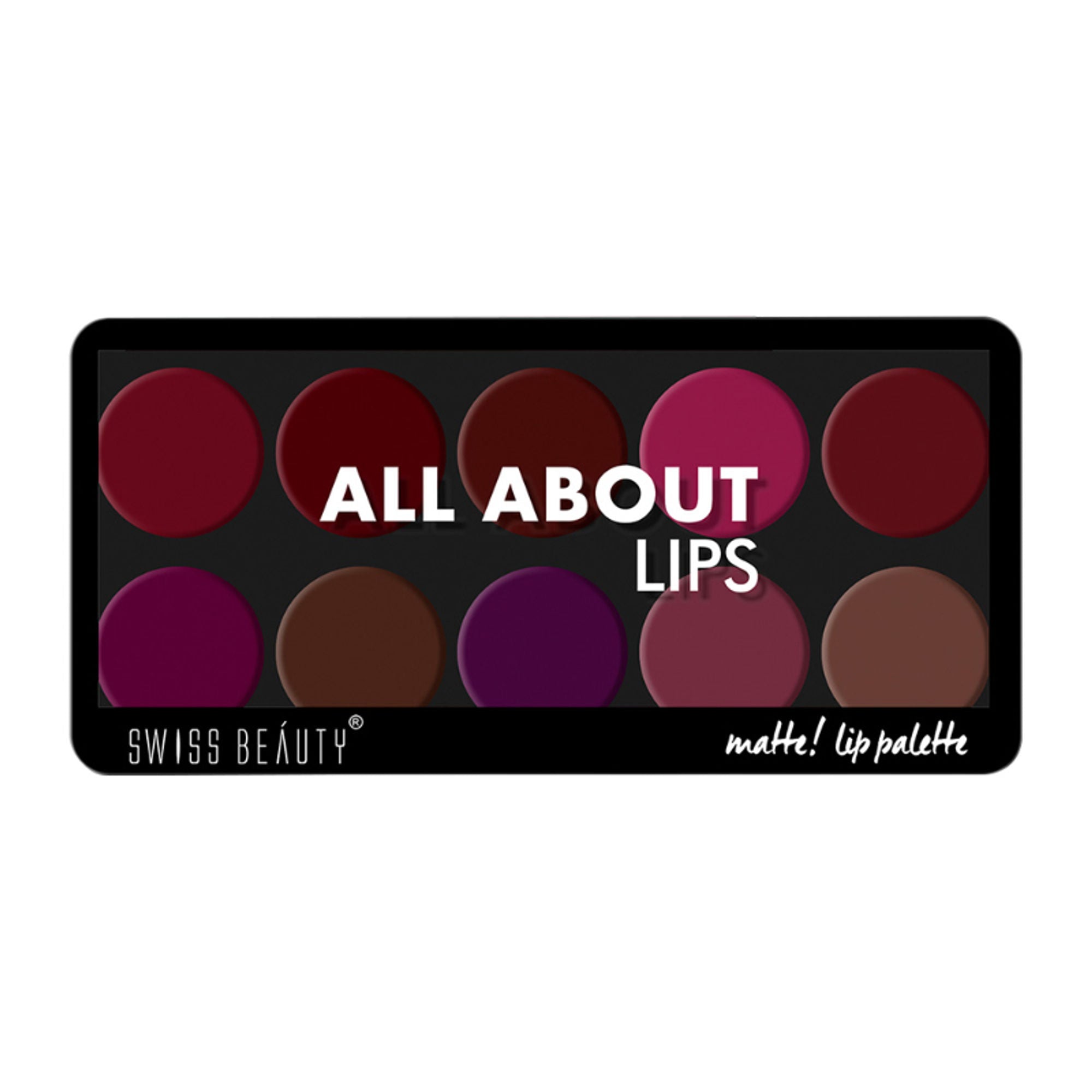 Swiss Beauty All About Lip Palette - 3