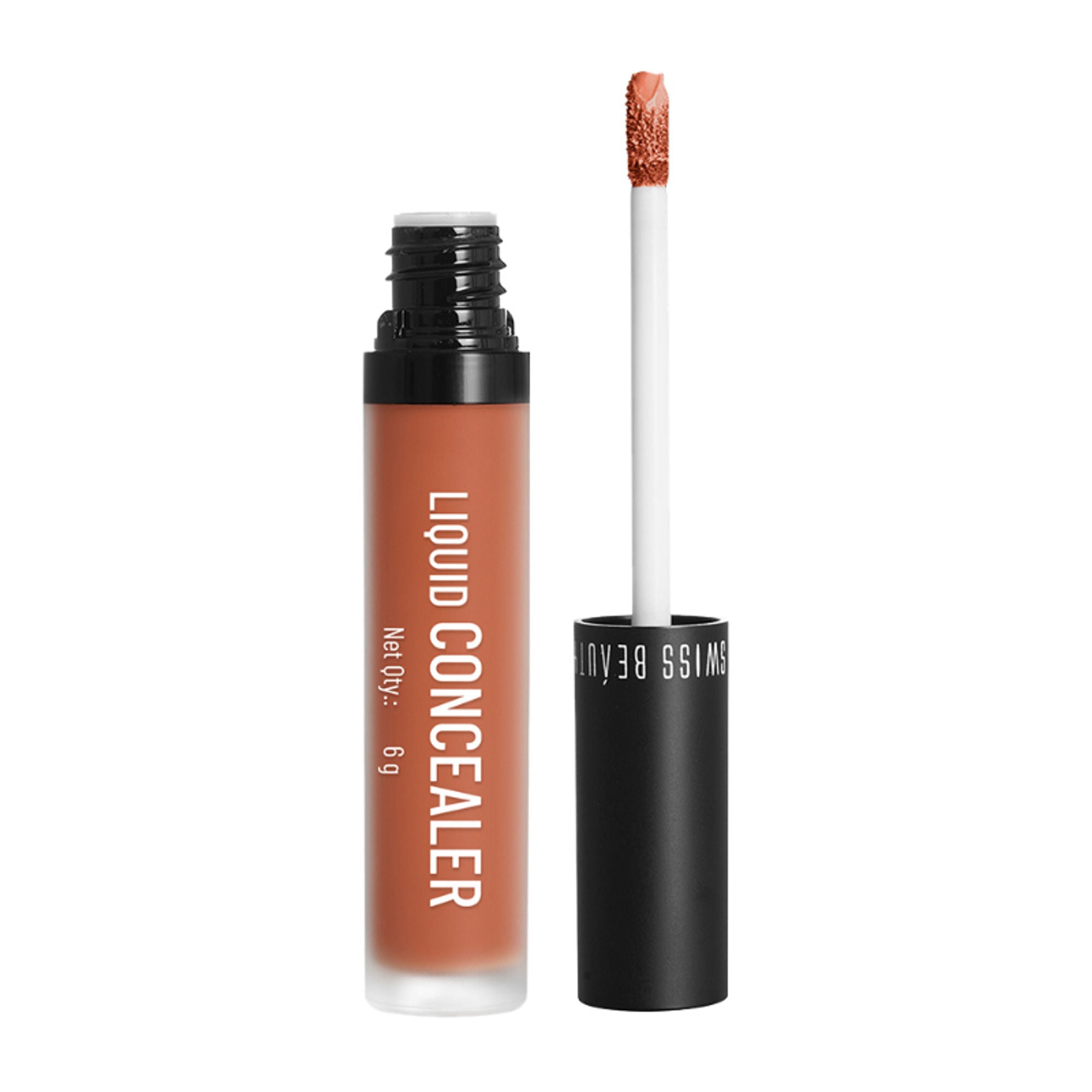 Swiss beauty Full Coverage Liquid Concealer With Jojoba Oil - 09 Orange