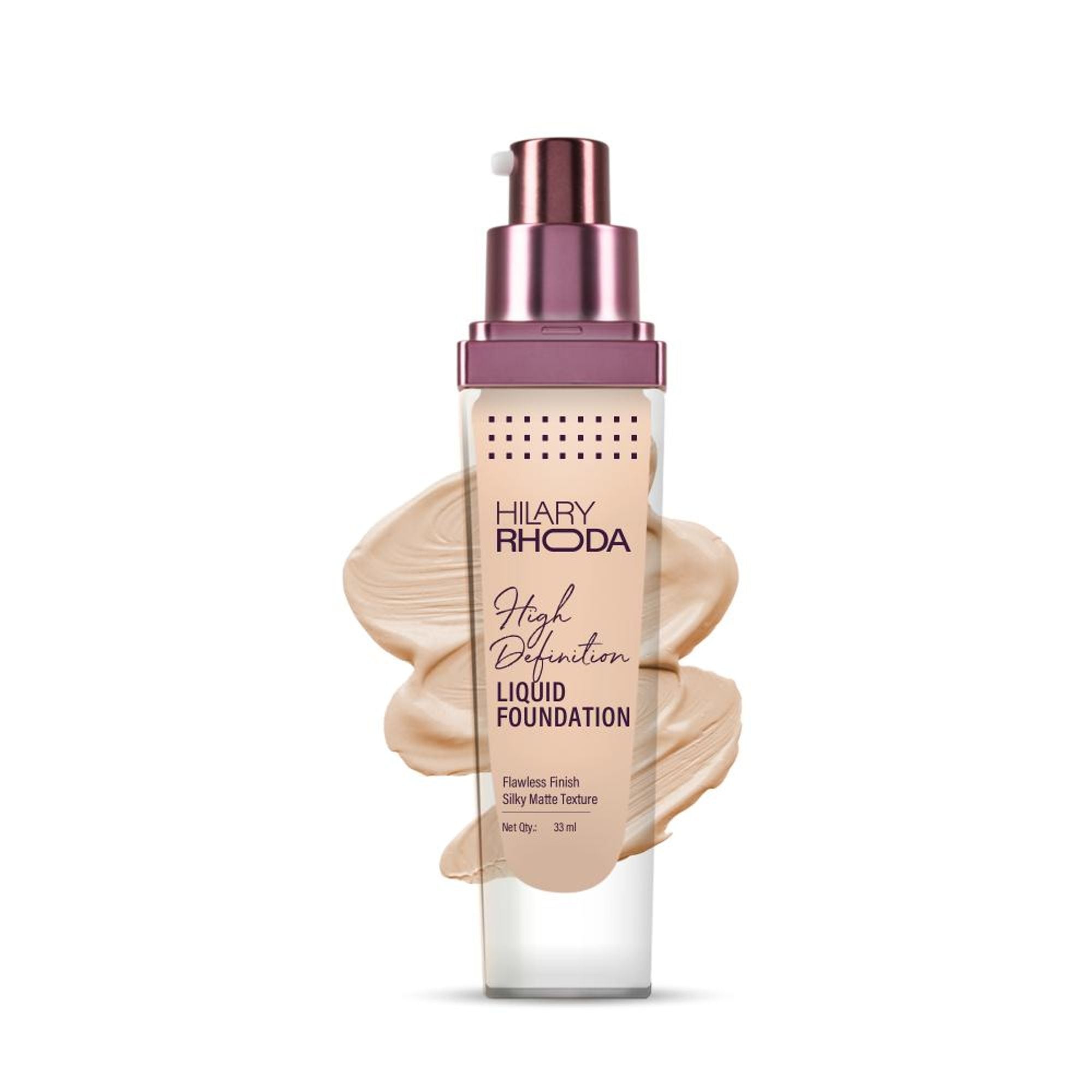 Hilary Rhoda Liquid High Definition Matte Foundation - Rose Blush 02