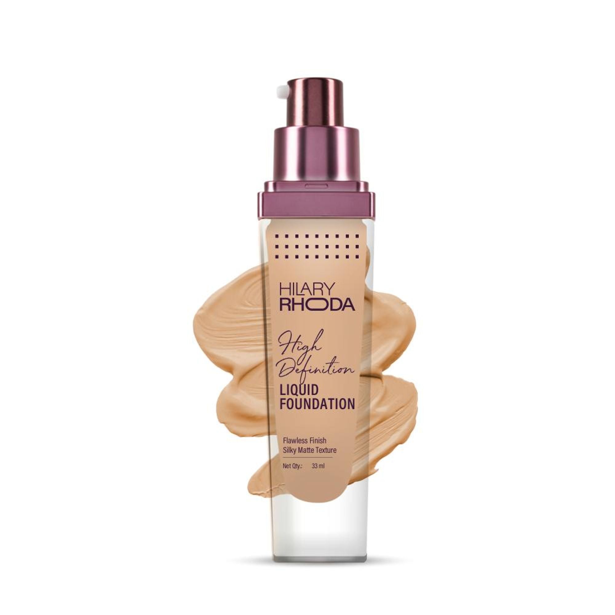 Hilary Rhoda Liquid High Definition Matte Foundation - Radiant Beige 06