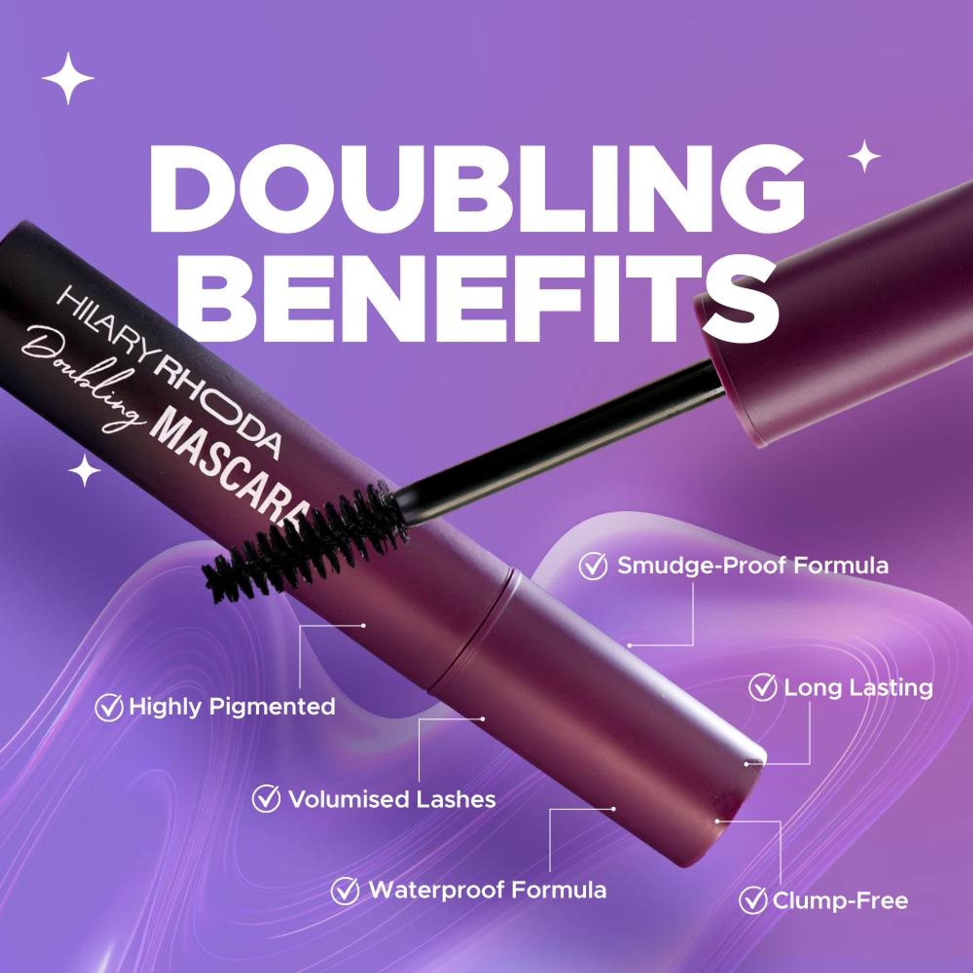 Hilary Rhoda Doubling Waterproof Mascara
