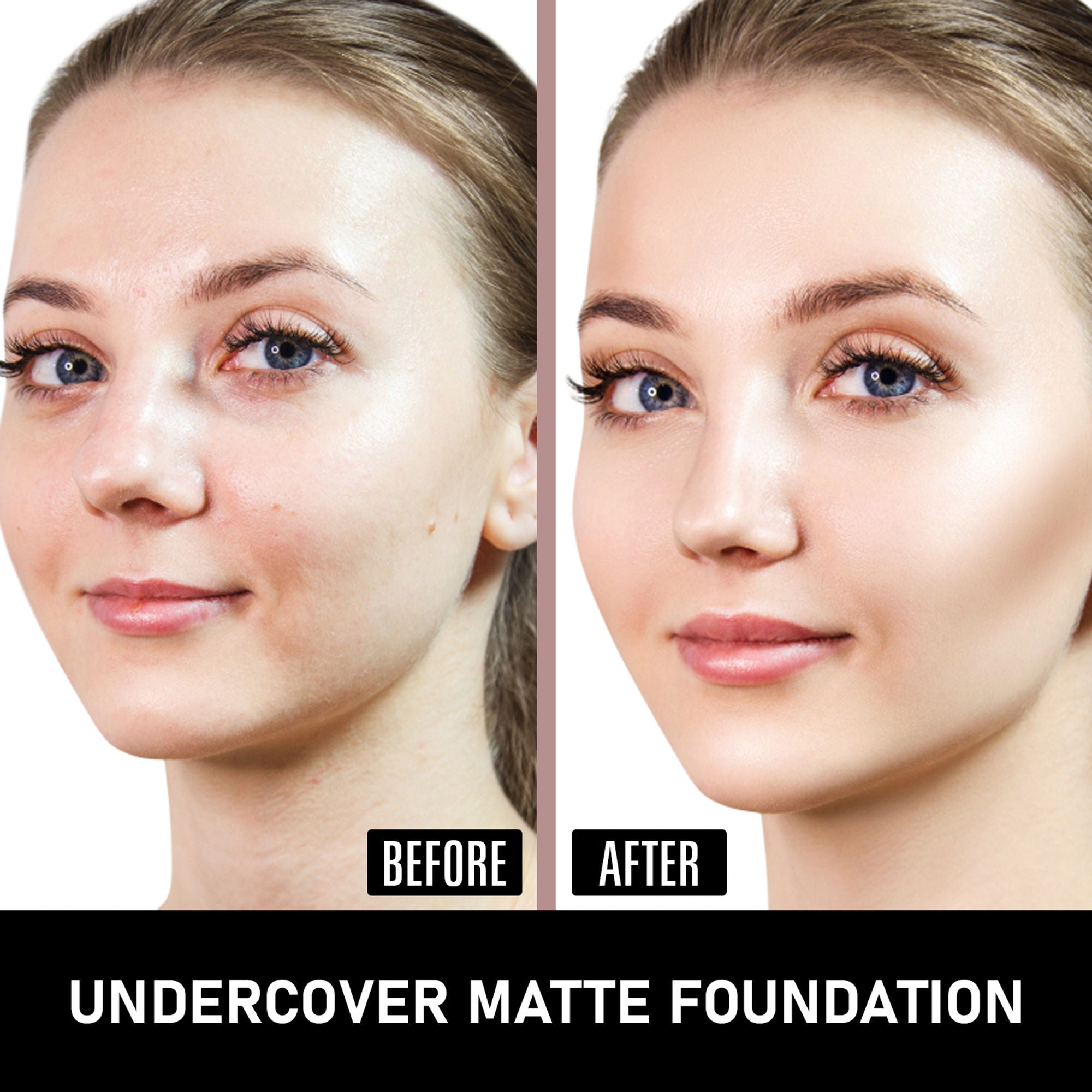 Matt Look Undercover 24Hr Full Coverage & Oil Control Matte Foundation - Classic Ivory