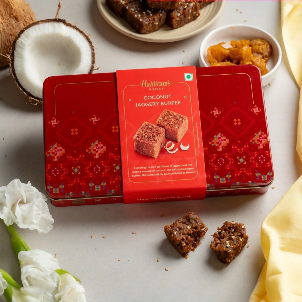 Haldiram's Coconut Jaggery Burfee