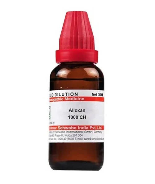 Dr. Willmar Schwabe India Alloxan Dilution