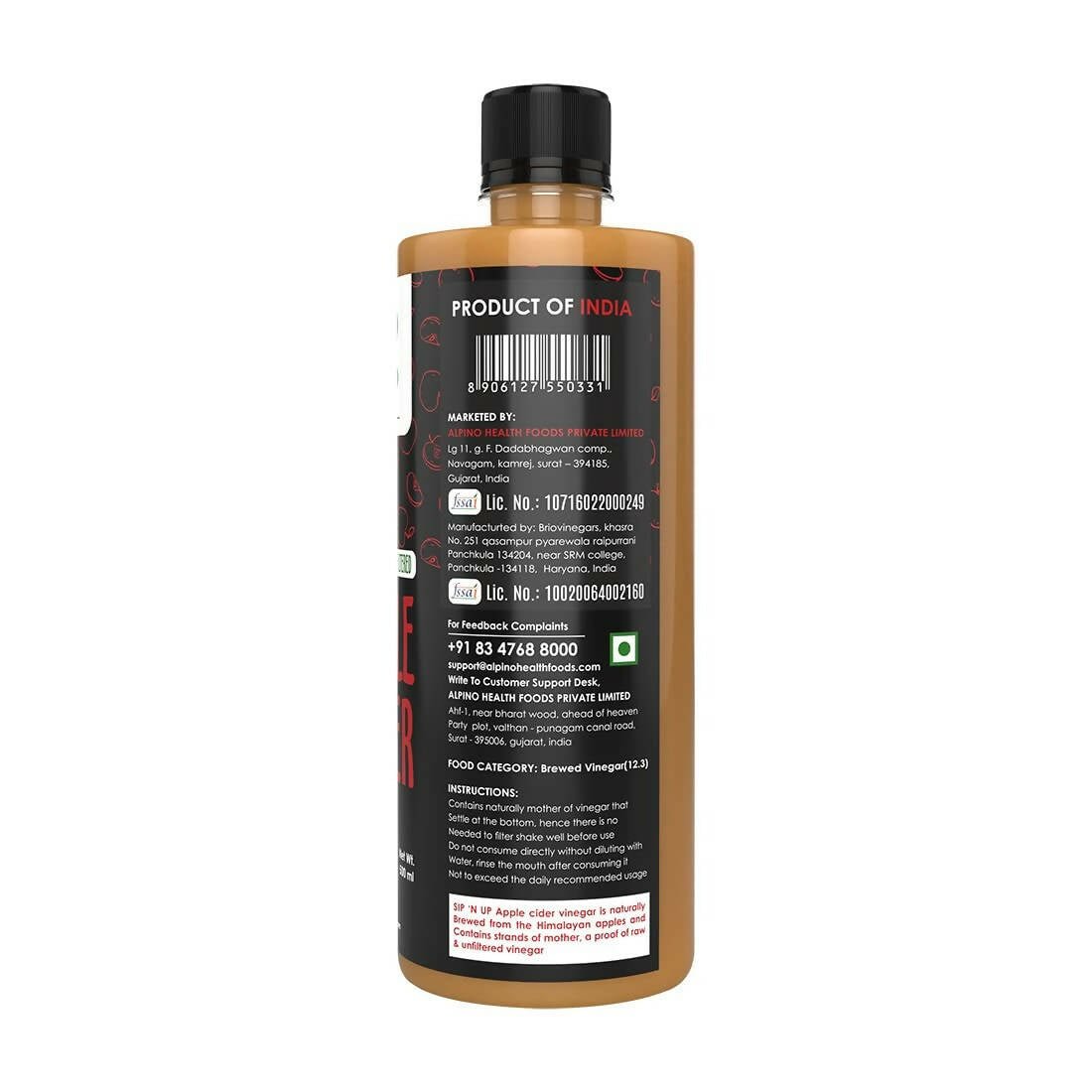 Alpino Organic Apple Cider Vinegar
