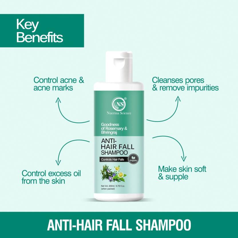 Nuerma Science Anti-Hair Fall Shampoo | Replenishes & Nourishes Hair