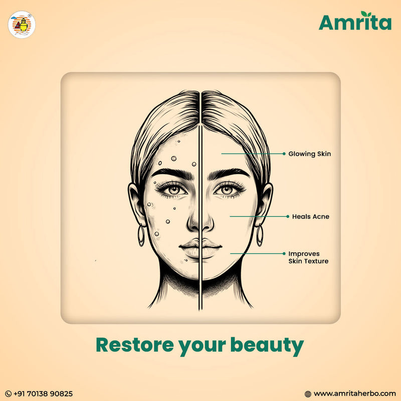 Amrita Glory Herbal Face Pack