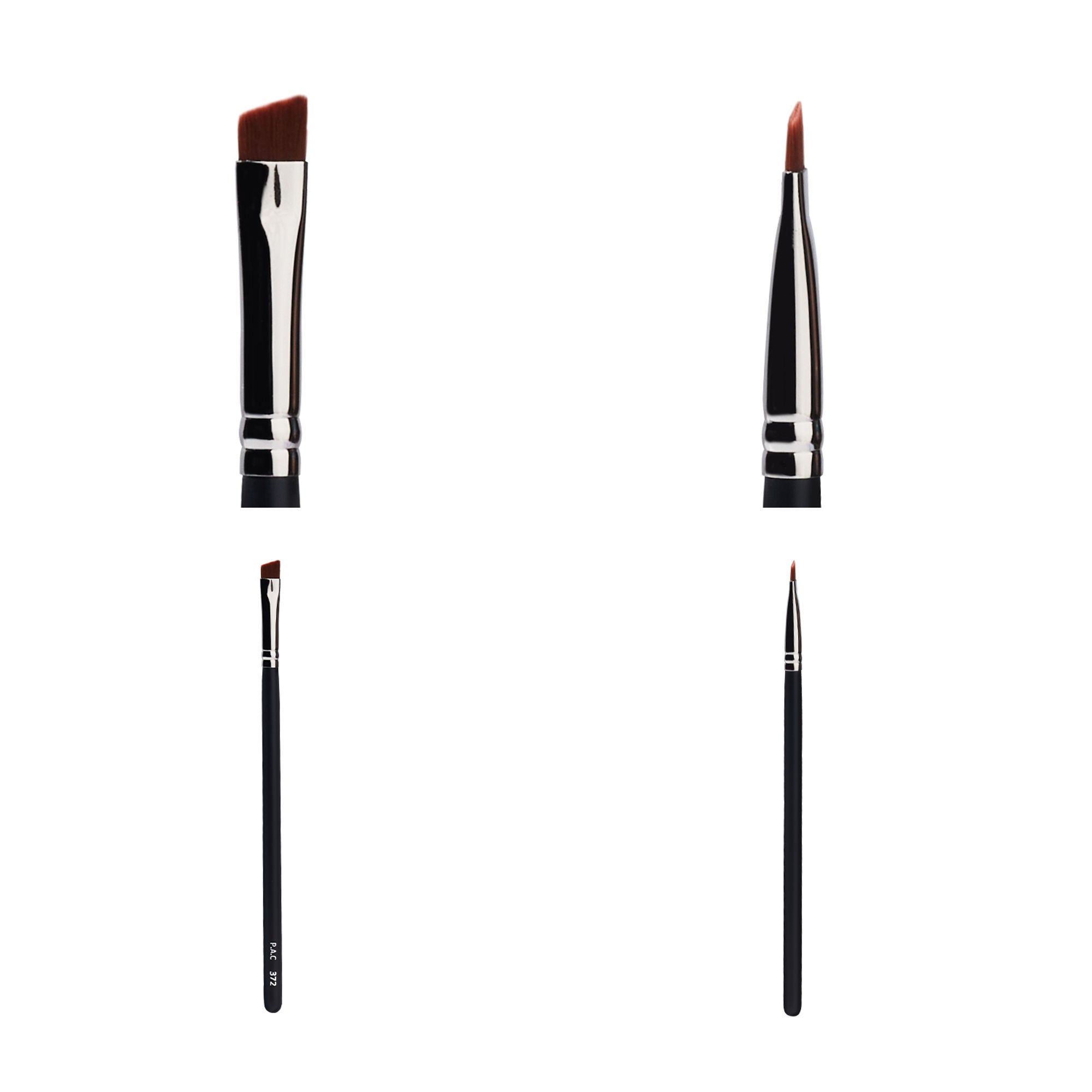 PAC Studio Eyeliner Brush 372 - Fine Tip Angled Eyeliner Brush, Suitable for Winged Liners or Filling Brows