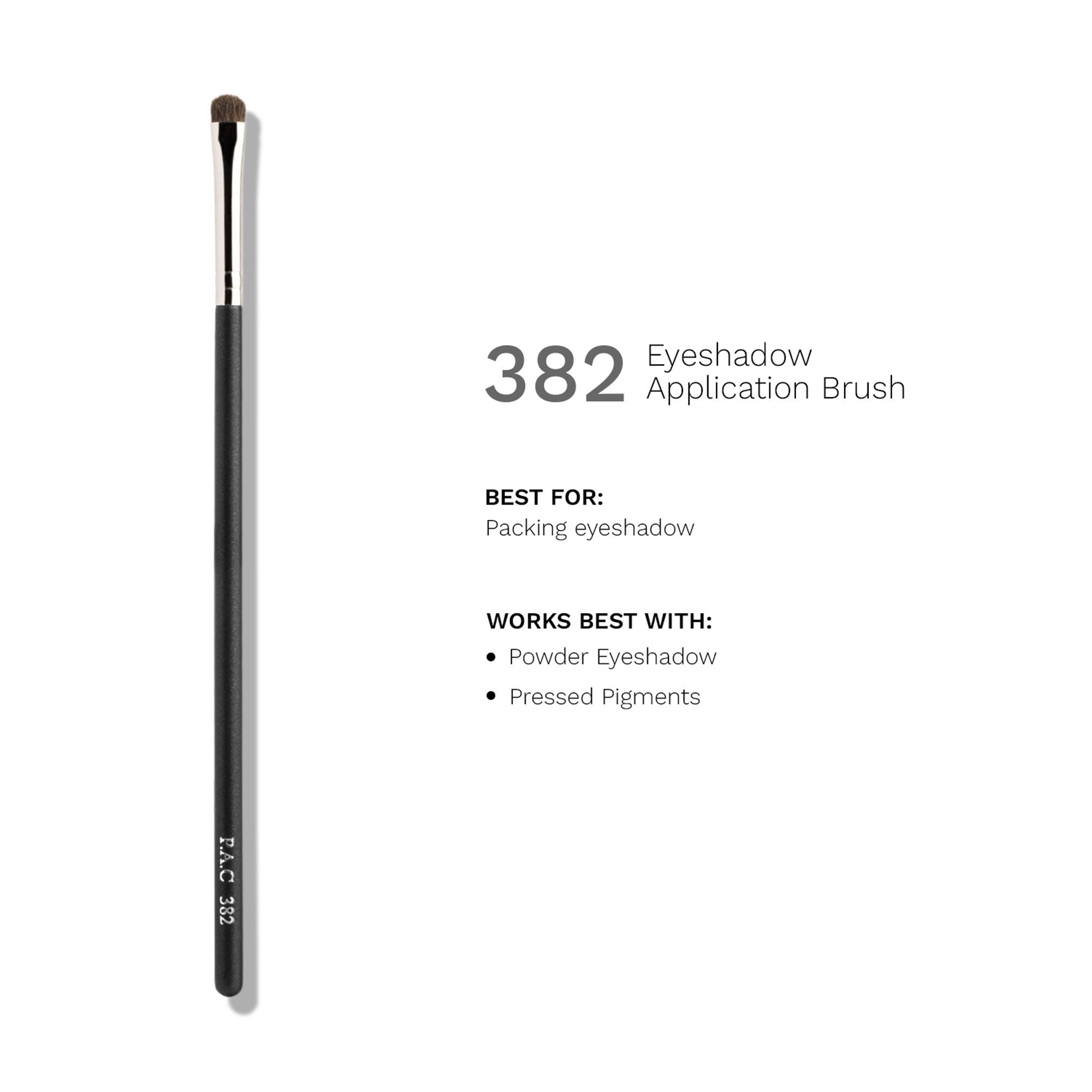 PAC Studio Eyeshadow Application Brush 382