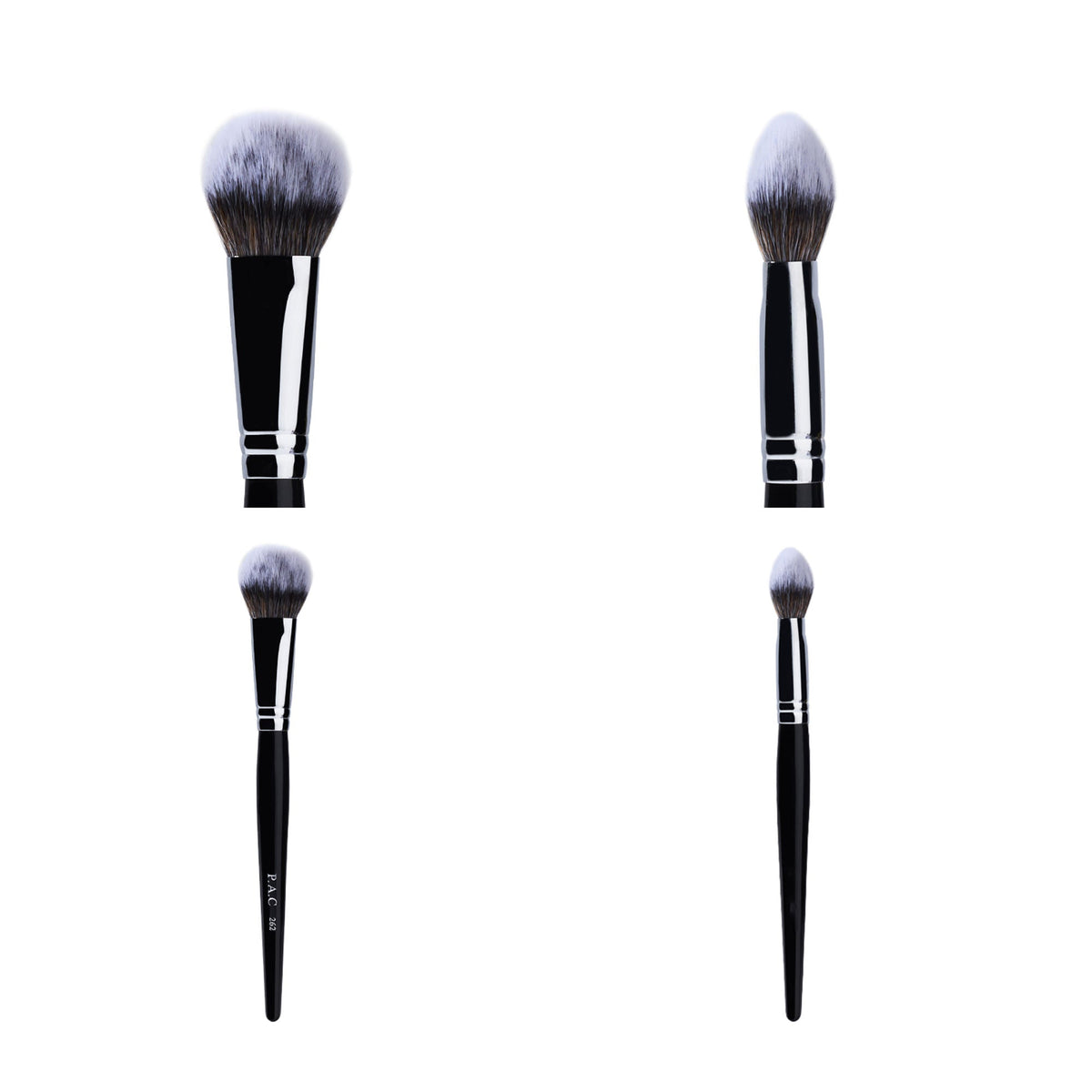 PAC Studio Blush Brush 262 - Small Tapered Dome Shaped, Multi Functional Use, Soft Synthetic Bristles