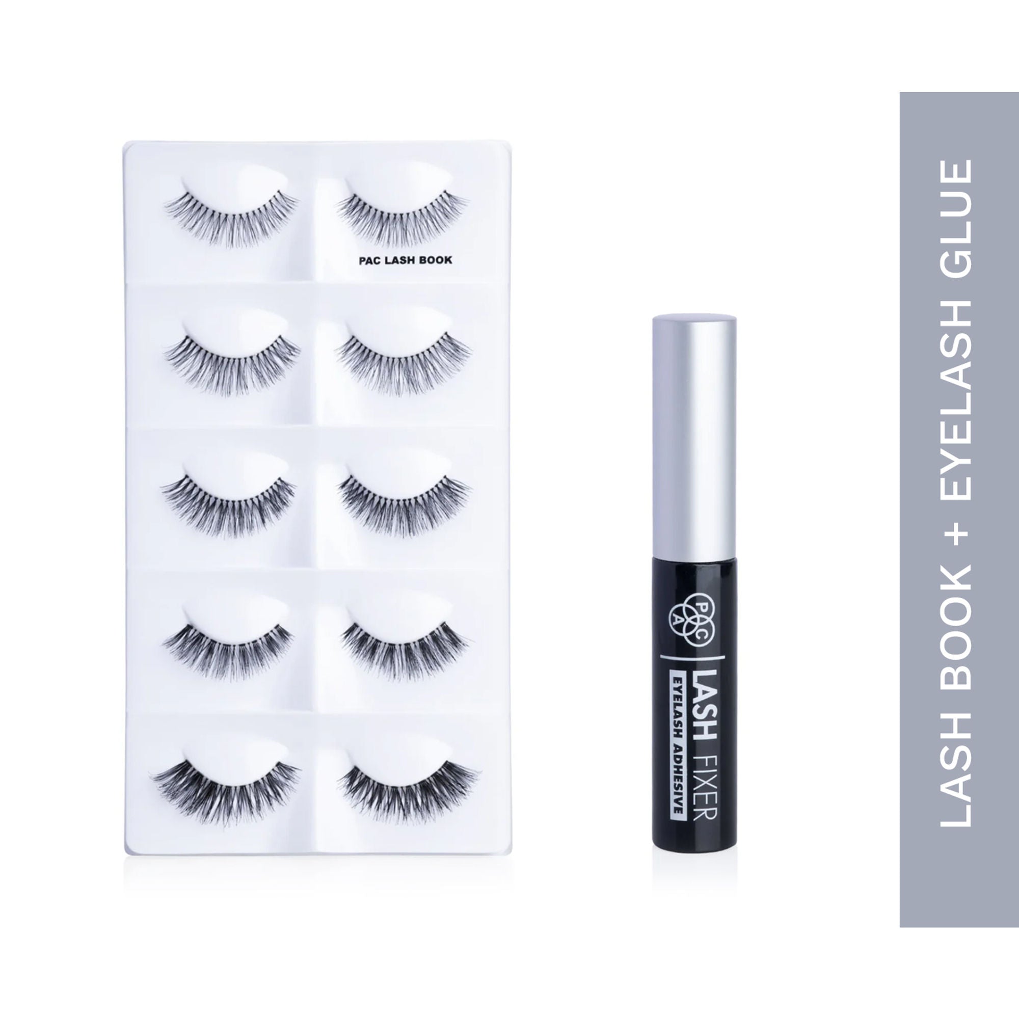 PAC Studio Lash Book Season 1 with Eyelash Glue - Black