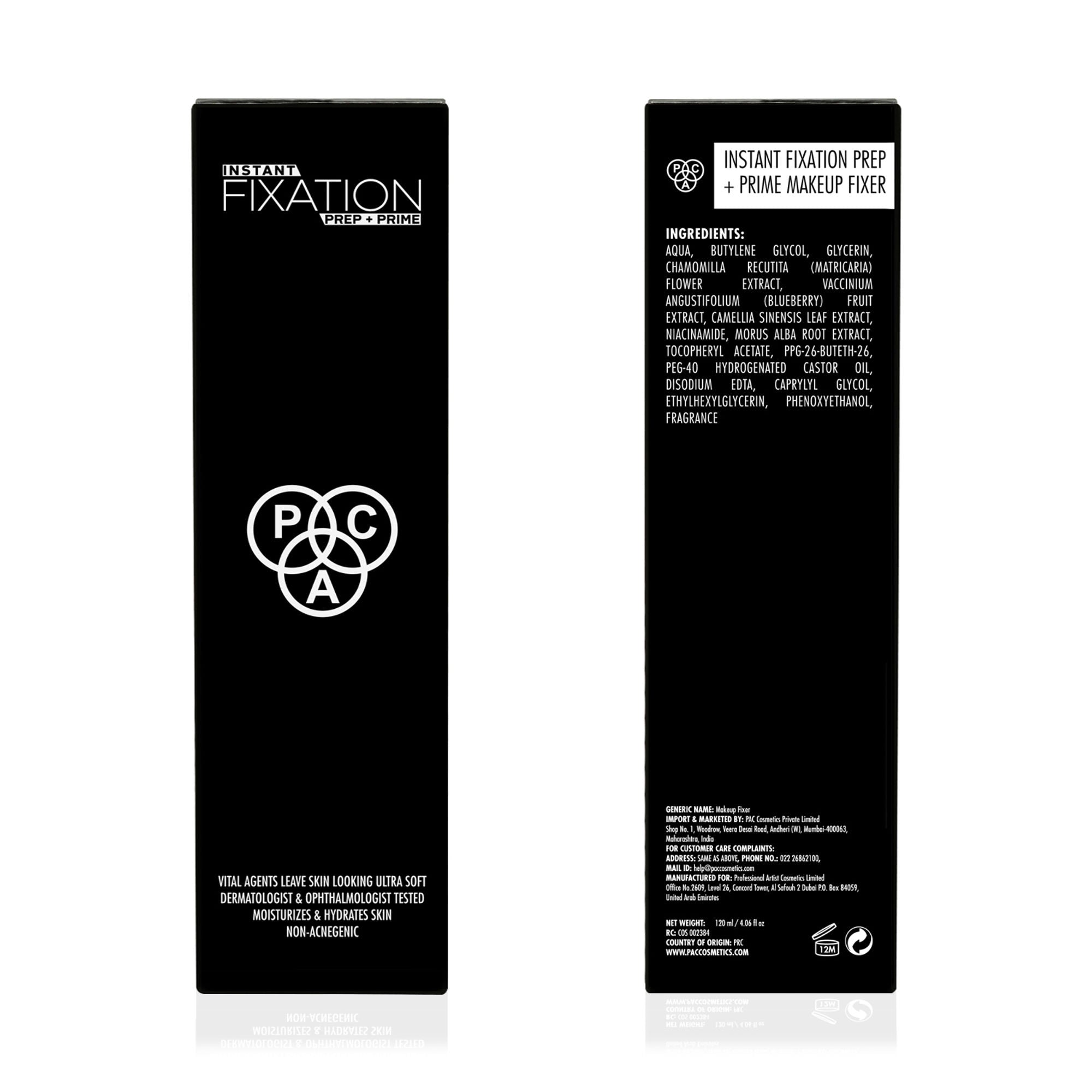 PAC Studio Instant Fixation Makeup Fixer