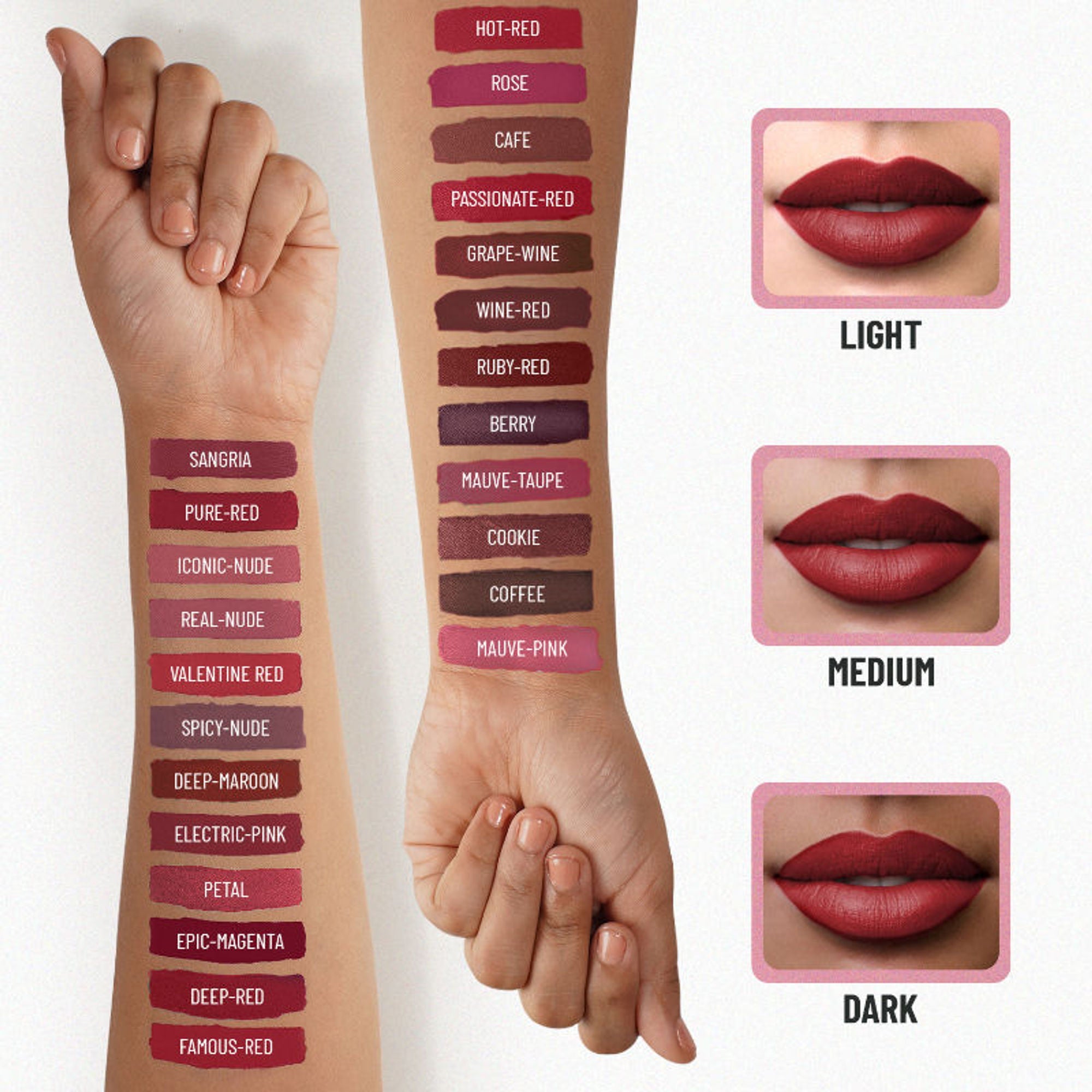 Swiss Beauty Ultra Smooth Matte Liquid Lipstick - 34 Heart Breaker