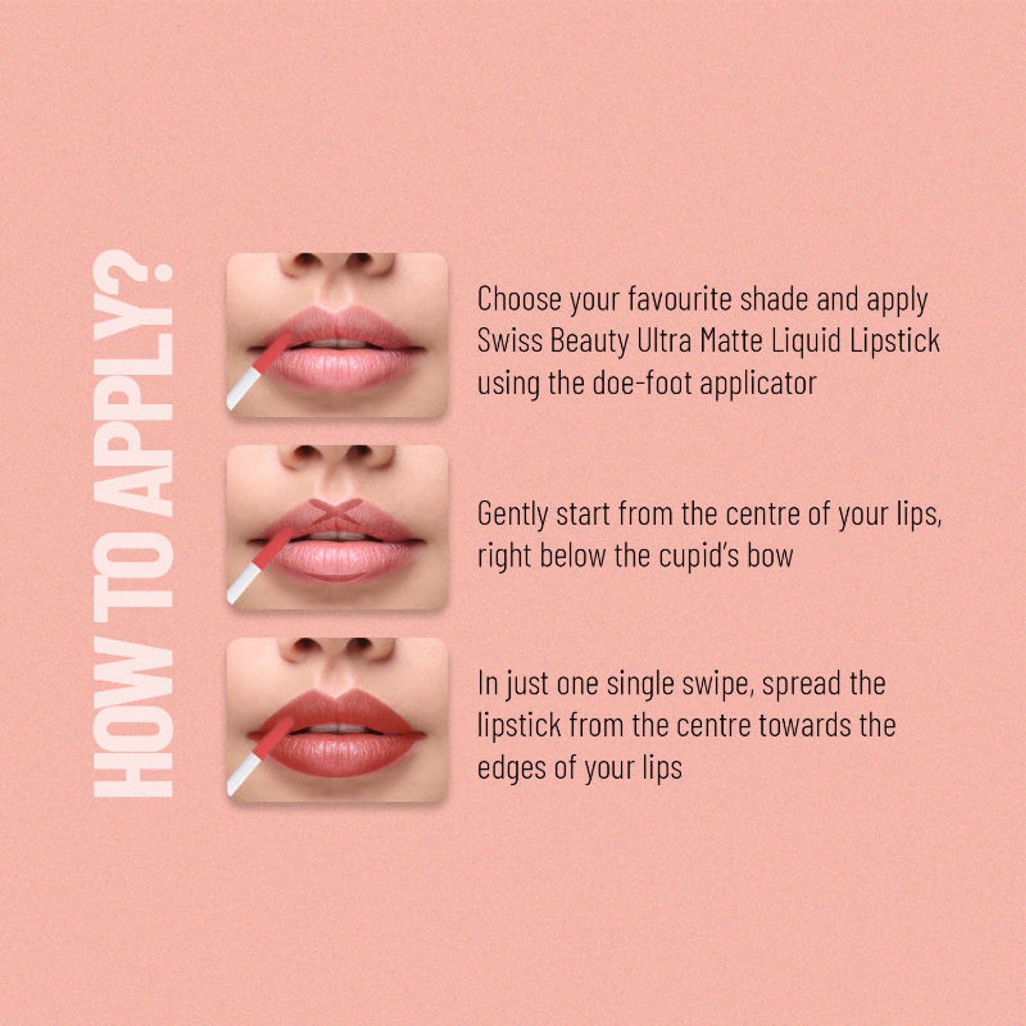 Swiss Beauty Ultra Smooth Matte Liquid Lipstick - 34 Heart Breaker