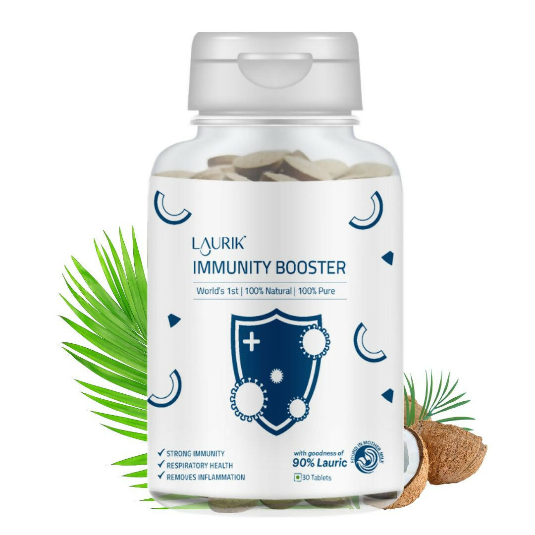 Laurik Immunity Tablets With 90% Lauric For Better Immunity & Health