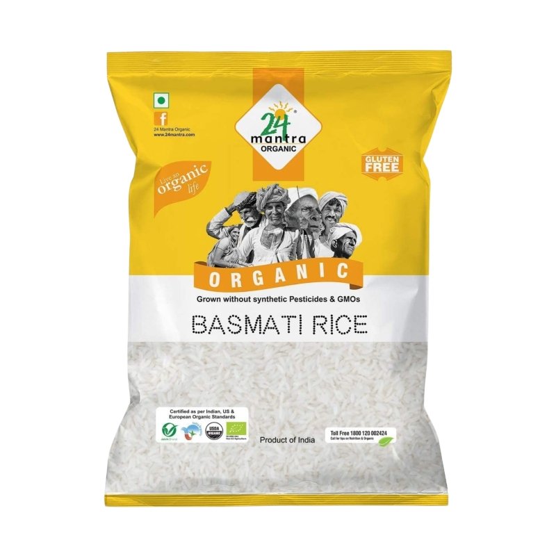 24 Mantra Organic Basmati Rice 10lb