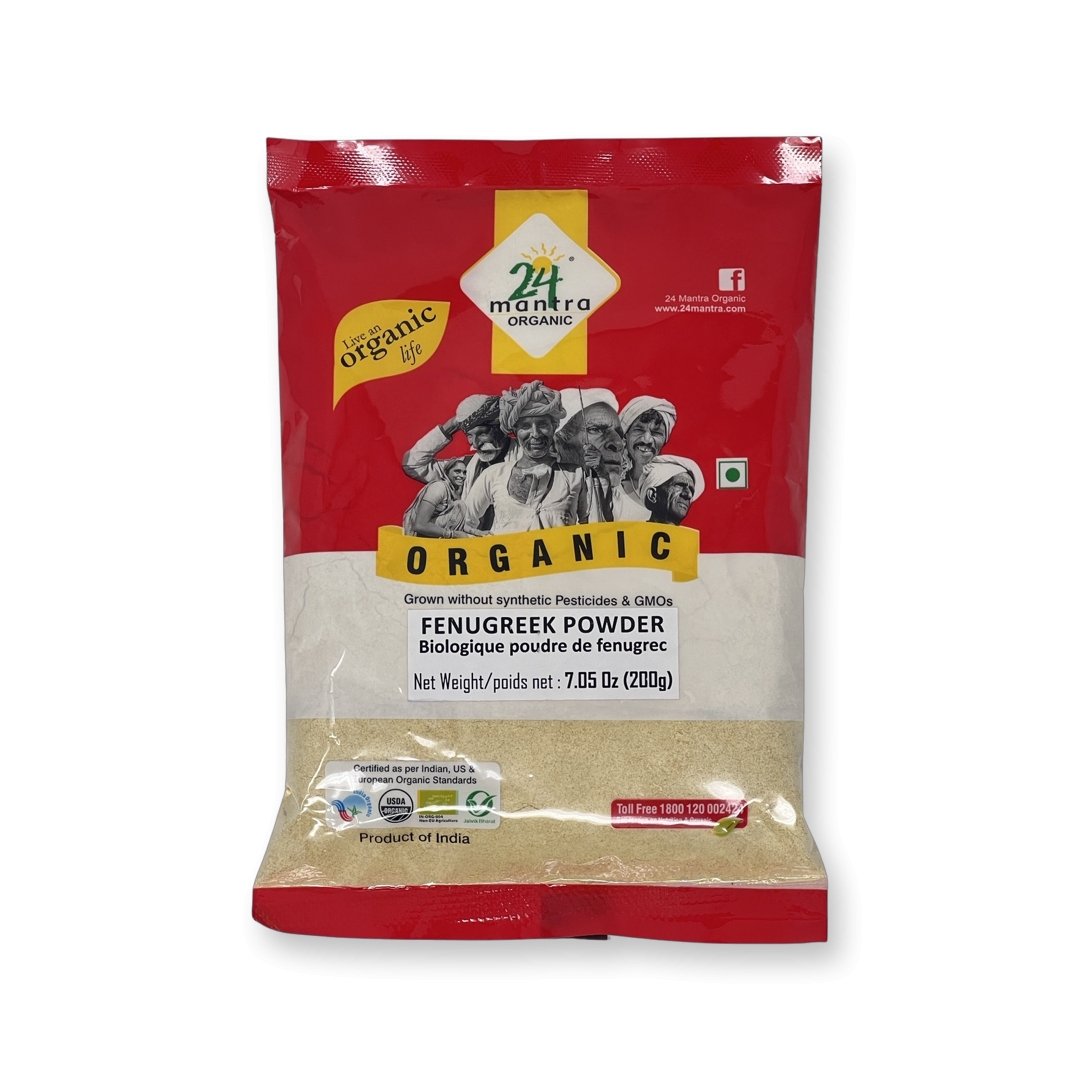 24 Mantra Organic Fenugreek Powder 200g
