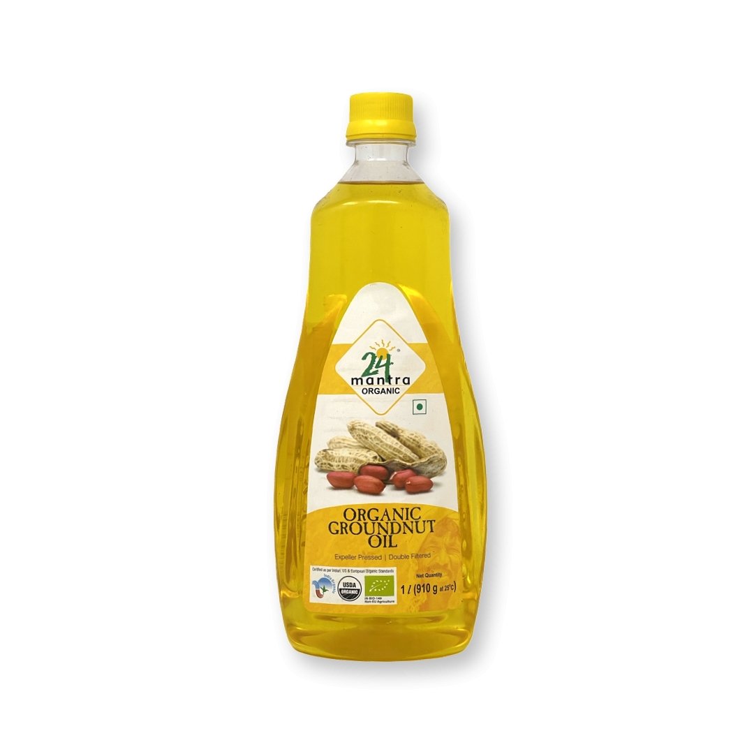 24 Mantra Organic Groundnut Oil 1L