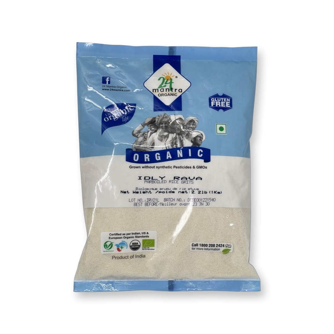 24 Mantra Organic Idly Rava Flour 2.2lb
