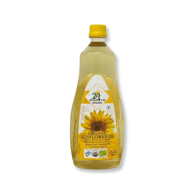 24 Mantra Organic Sunflower Oil 1l