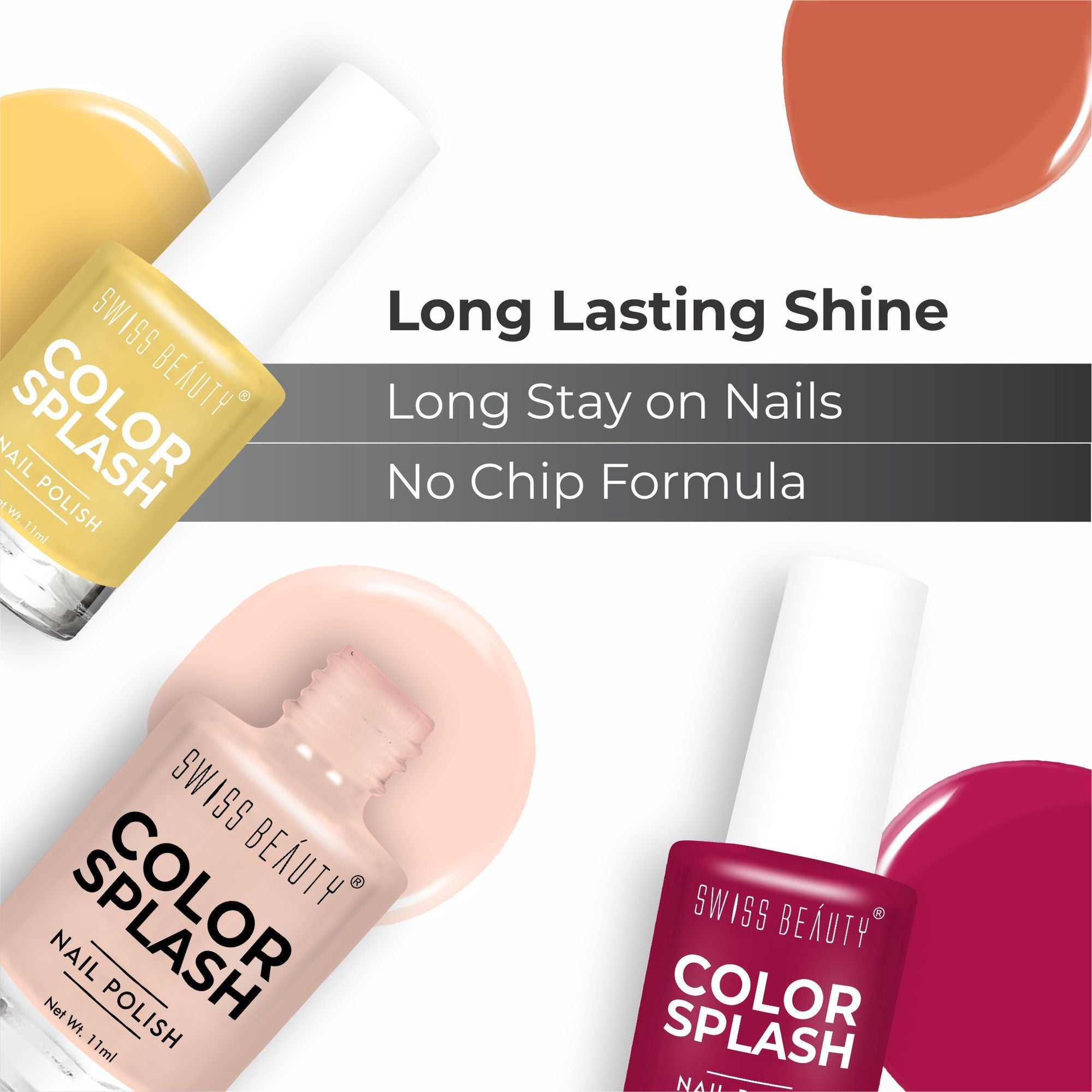 Swiss Beauty Color Splash Nail Polish - Shade-16