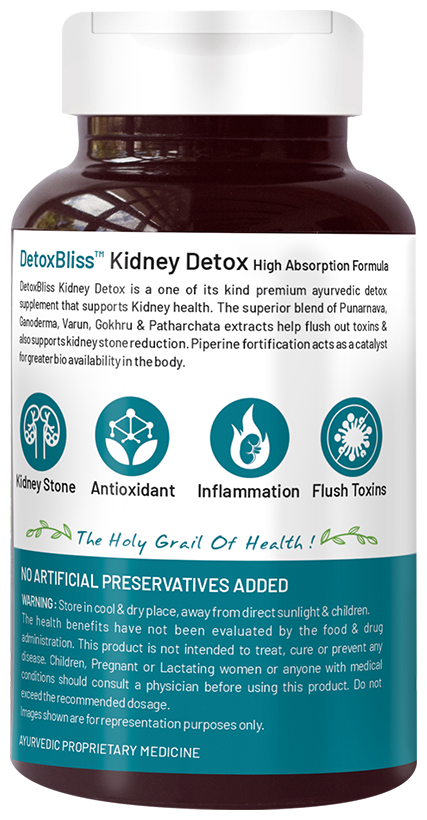 Bliss Welness Kidney Detox Veg Tablet