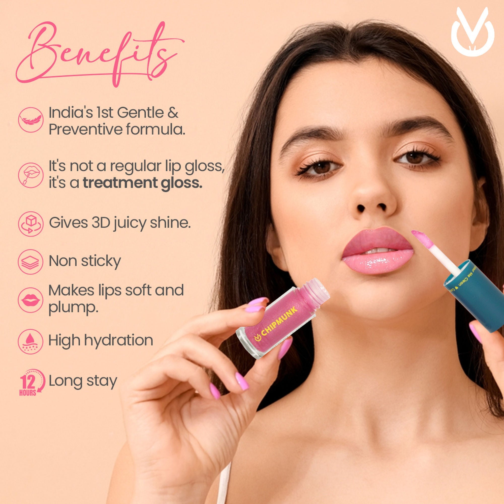 CHIPMUNK Simpin For It Dynamic Lip Gloss - 81 Live A Little