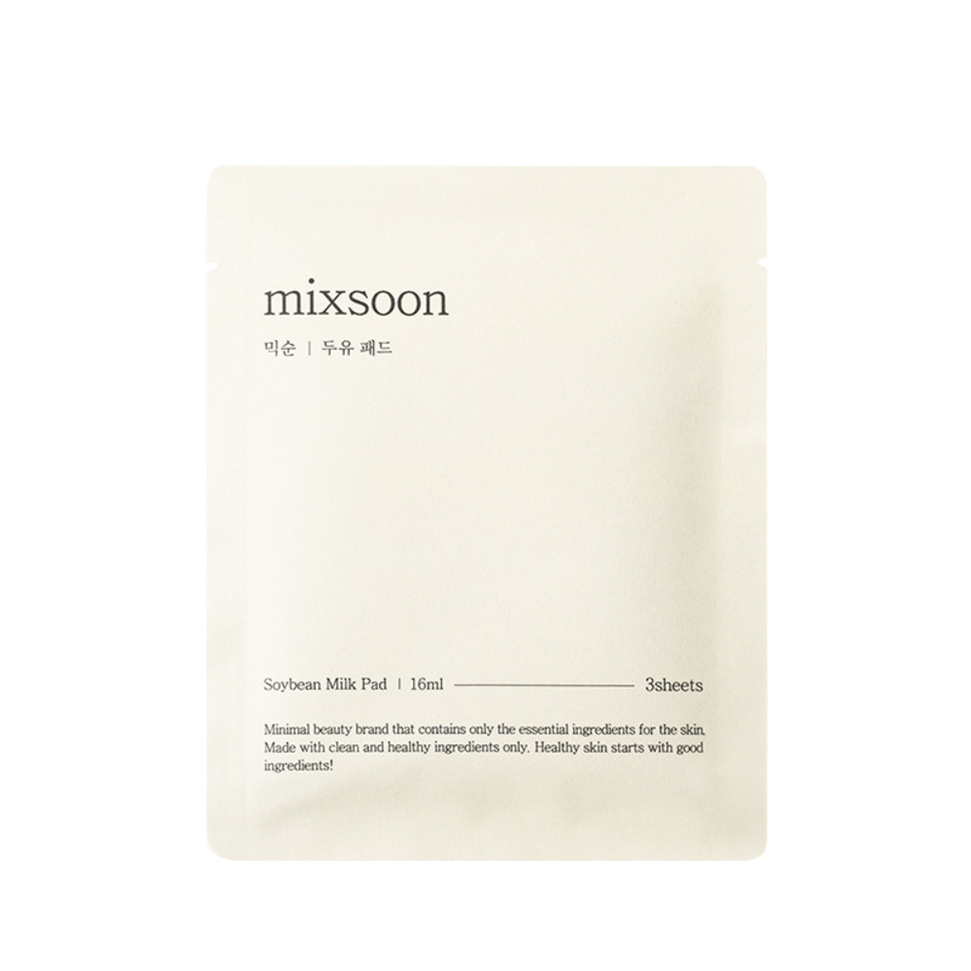 Mixsoon Soybean Milk Pad, Brightens & Deeply Hydrates Dry, Dull Skin with Fermented Soy