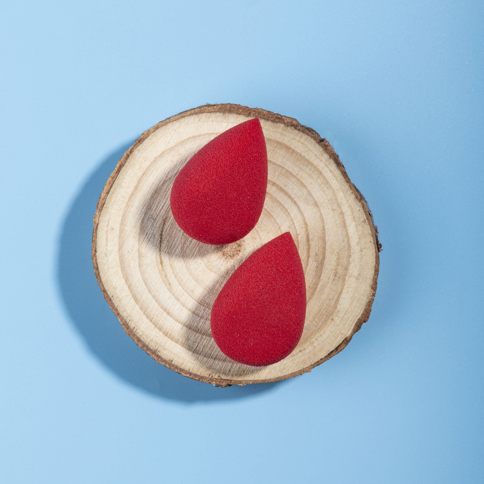 Mini Sponge Set Water Drop - Red