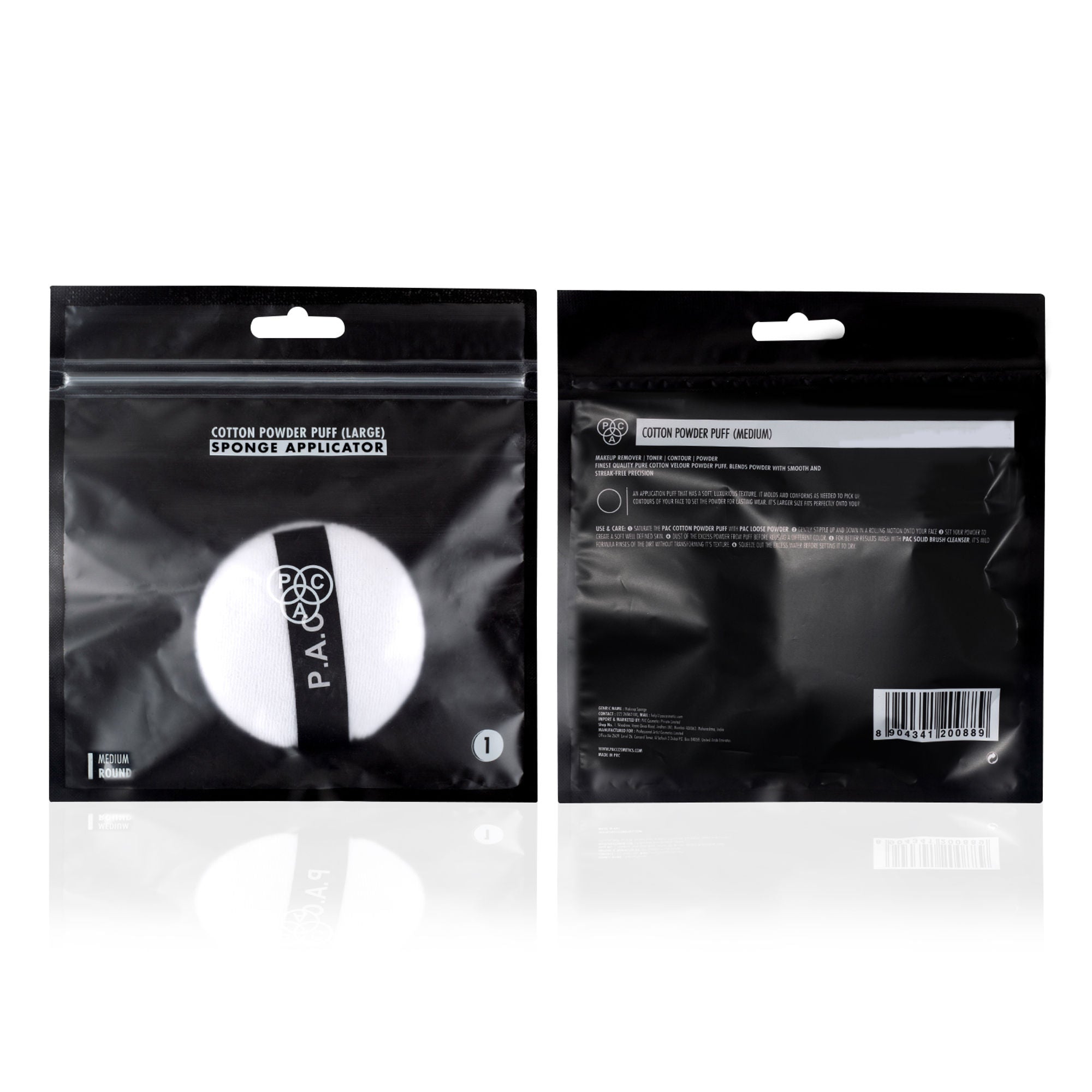 PAC Studio Medium Cotton Round Puff