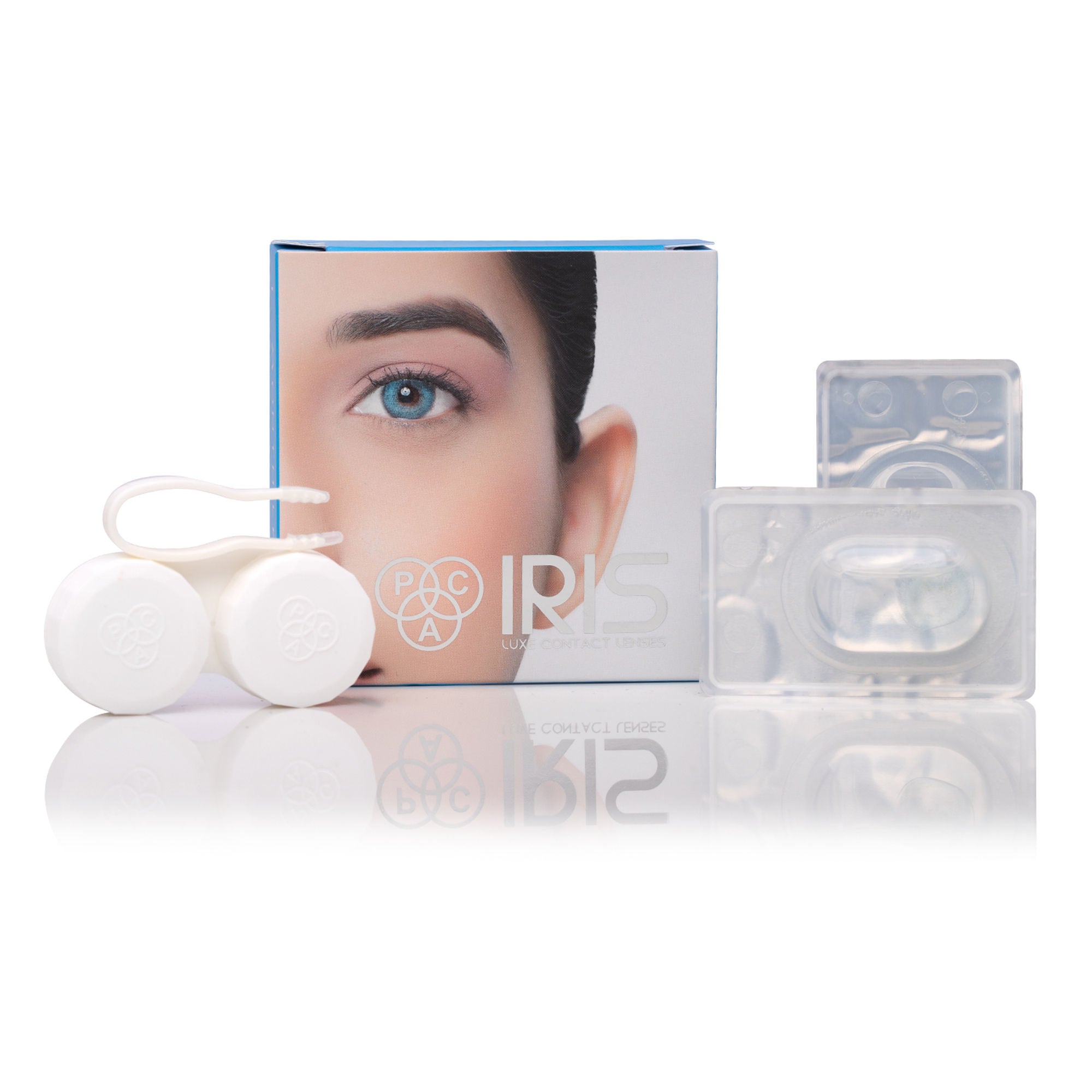PAC Studio IRIS LUXE One Month Lenses - Cobalt Blue